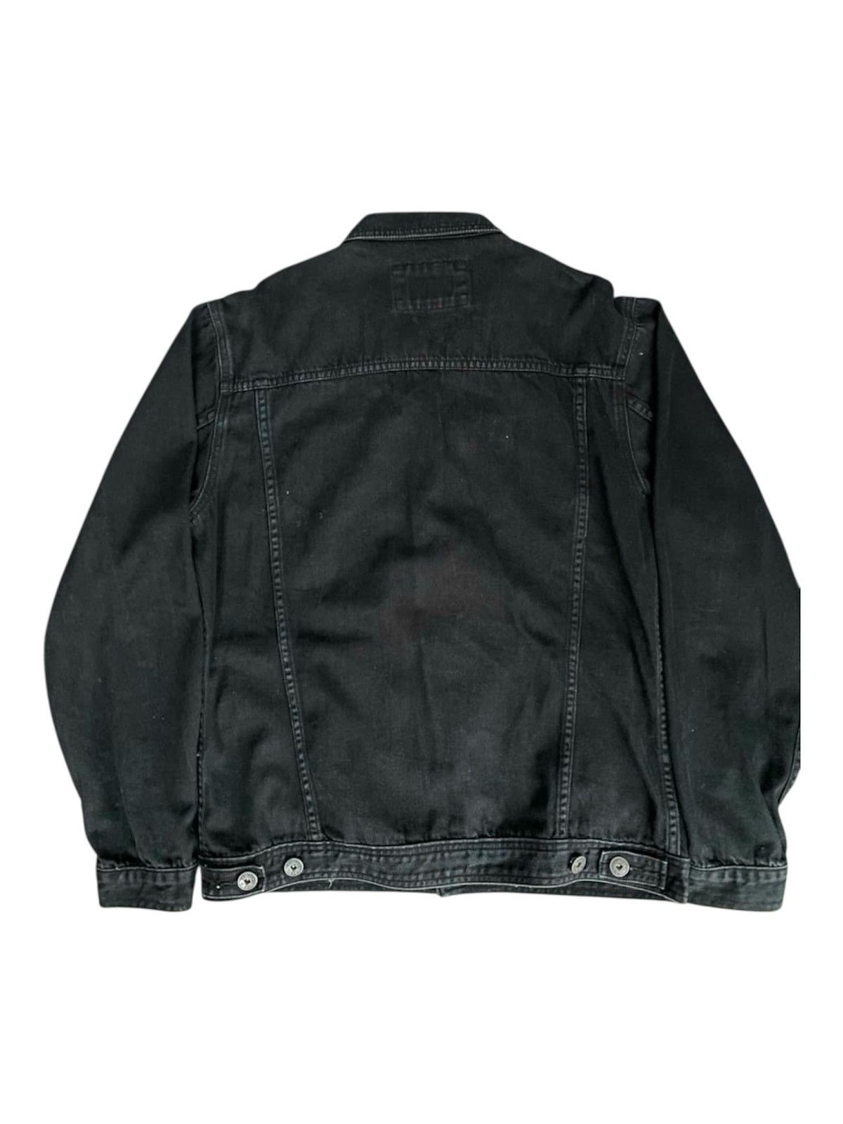 Marithe + Francois Girbaud 2000s Marithe Francois Girbaud Trucker Jacket Sample Size US L / EU 52-54 / 3 - 2 Thumbnail