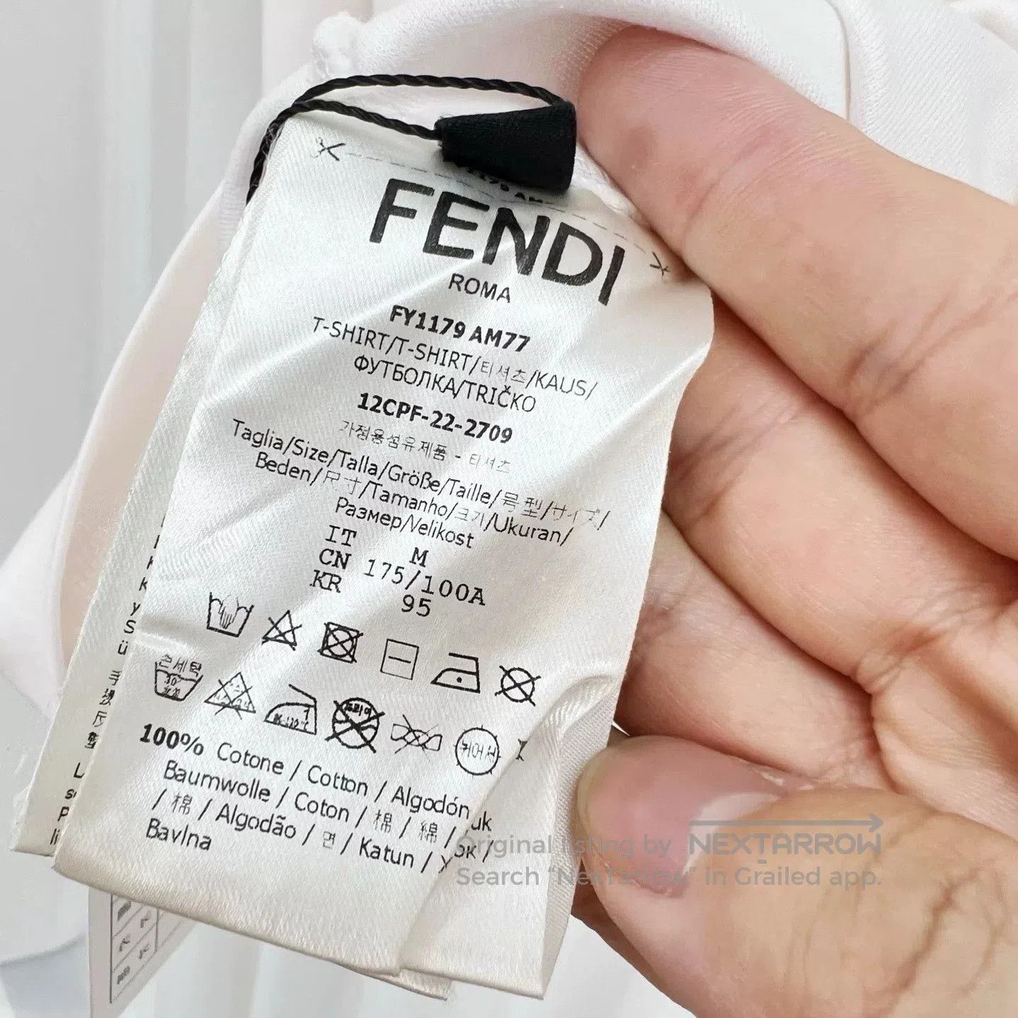 Fendi Fendi New Double F Multi-Pocket T-Shirt. Size US M / EU 48-50 / 2 - 8 Thumbnail