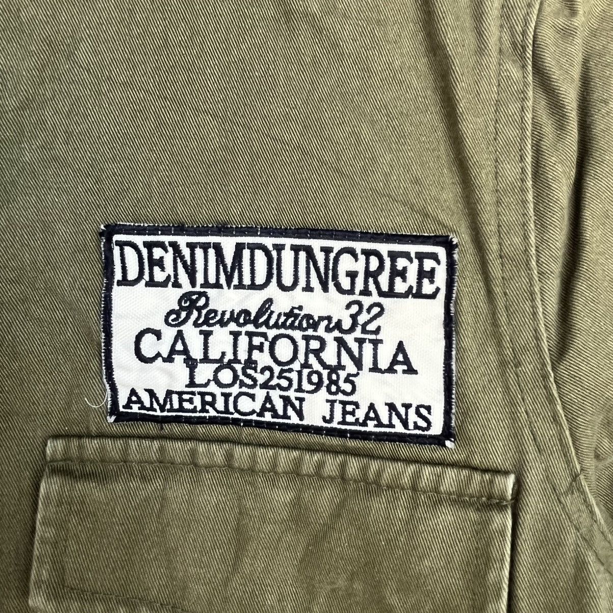 Other Vintage Denim Dungree Full Button Military Jacket Khaki Gren Size US M / EU 48-50 / 2 - 5 Thumbnail