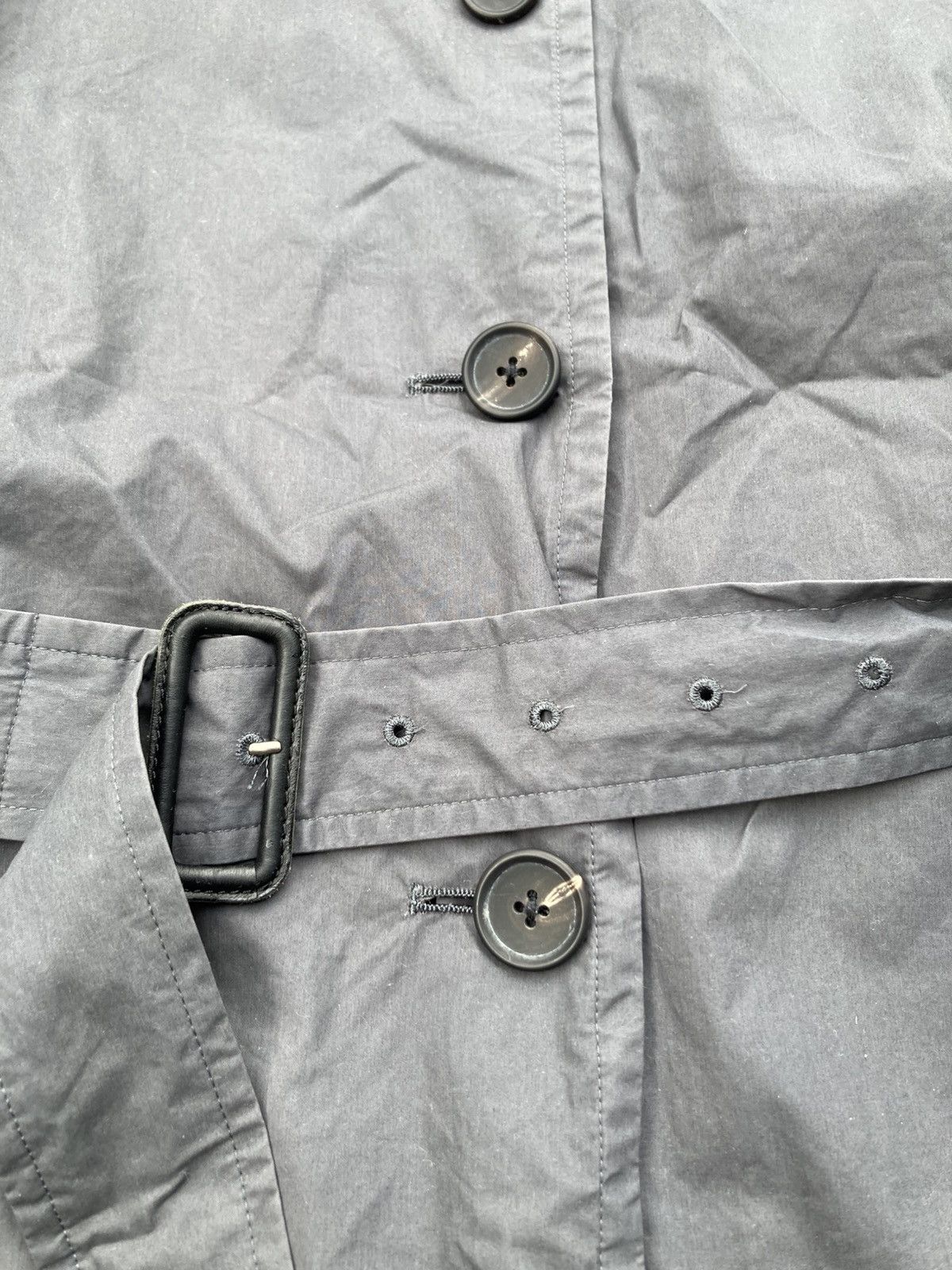 Margaret Howell Margaret Howell MHL Grey Button Light Jackets Size S / US 4 / IT 40 - 4 Thumbnail
