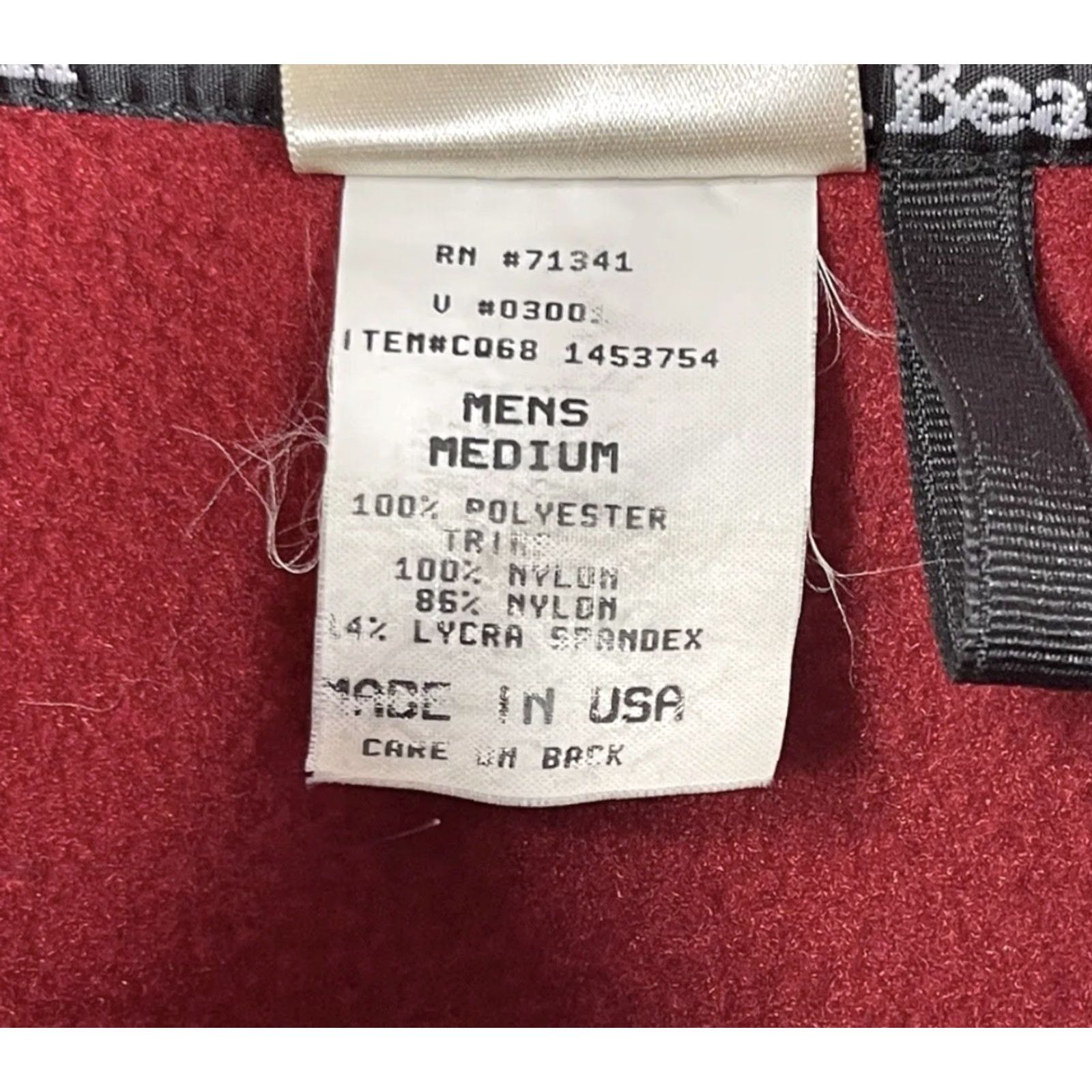 Vintage VINTAGE LL Bean Fleece Vest Mens M Zip Pockets Outdoor Red 90s Ski Hiking Chest 50 in Regular Fit United States Size US M / EU 48-50 / 2 - 4 Thumbnail