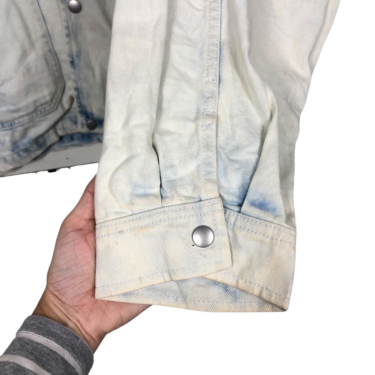 Japanese Brand × Vintage 📌Vintage Acid Wash Bomber Jacket Gu Japan Issey Miyake Size US L / EU 52-54 / 3 - 16 Thumbnail