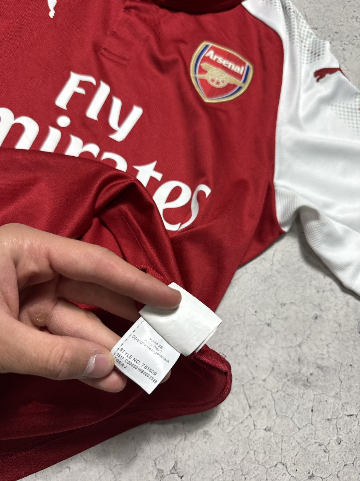 Puma Puma FC Arsenal London Vintage Soccer Jersey Size US M / EU 48-50 / 2 - 10 Thumbnail