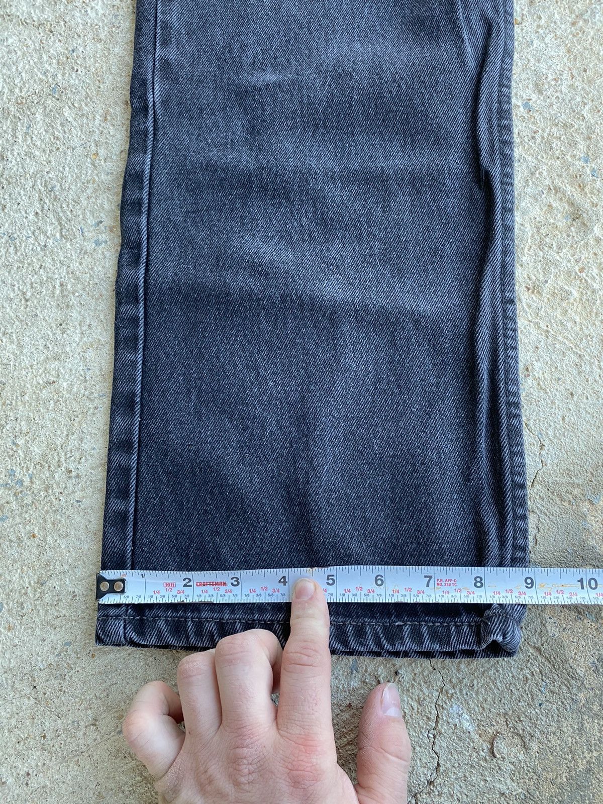 Levi's × Vintage VINTAGE Y2K LEVIS 505 BLACK DENIM REGULAR FIT JEANS Size US 34 / EU 50 - 11 Thumbnail