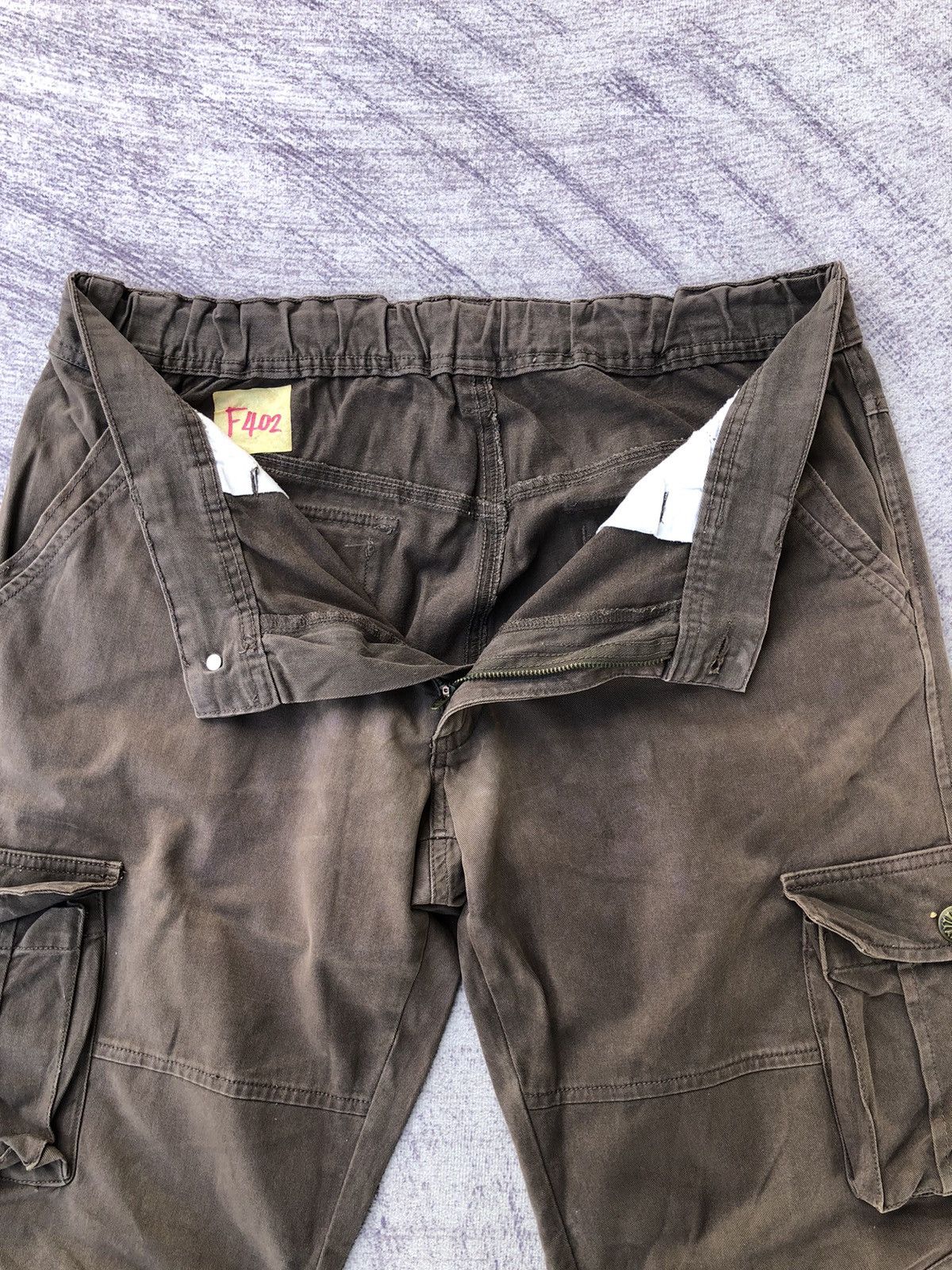 Vintage Vintage Cargo Coco Brown 6 Pocket Tactical Utility Size US 34 / EU 50 - 7 Thumbnail