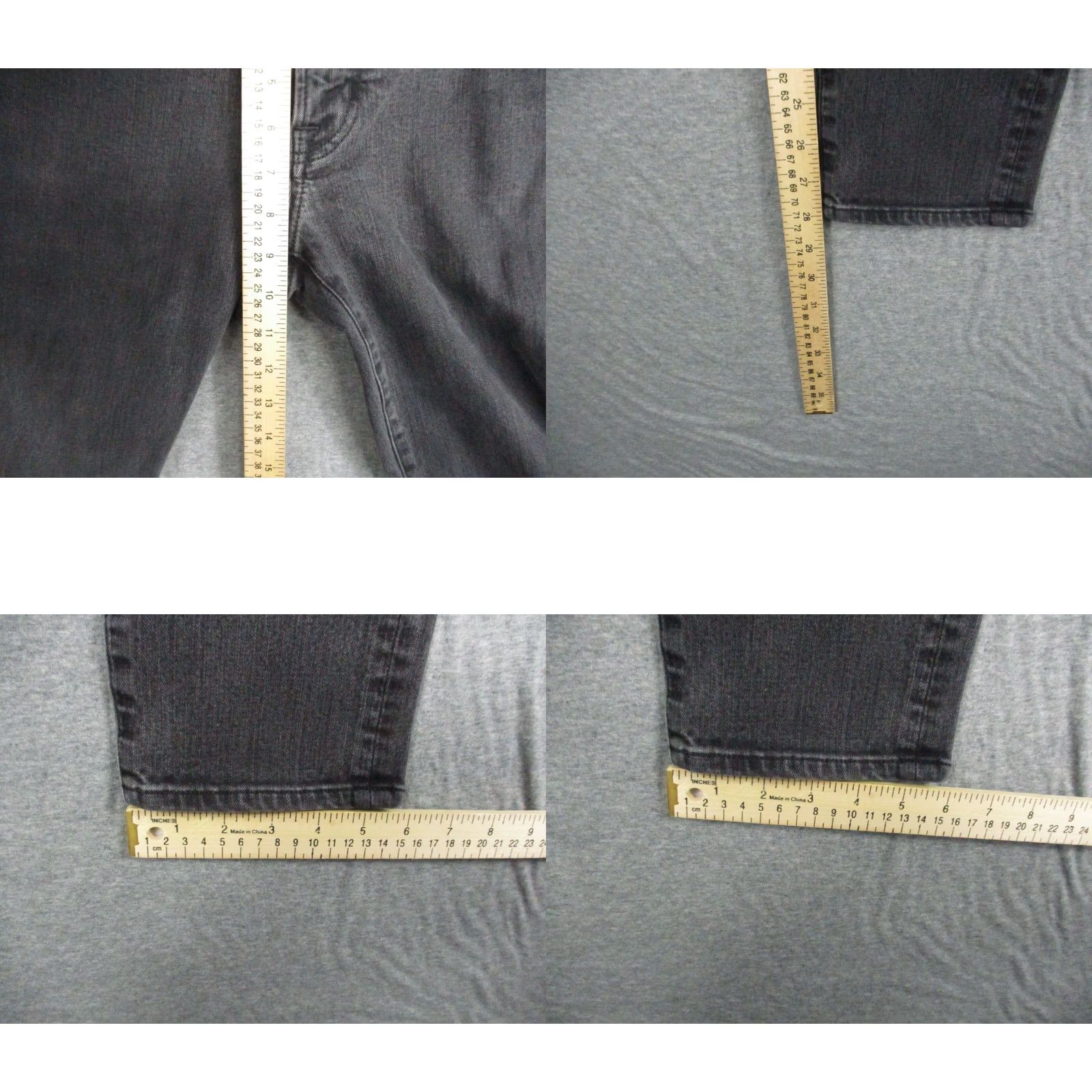 American Eagle Outfitters American Eagle Outfitters Jeans Men Slim 28 X 30 Black Dark Distressed 4 Extreme Flex Skinny Jeans Size US 28 / EU 44 - 8 Thumbnail