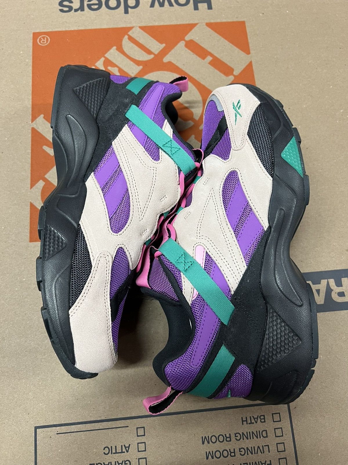 Reebok Reebok Aztrek 96 Adventure - buff/true grey/emerald Size US 11 / EU 44 - 4 Thumbnail