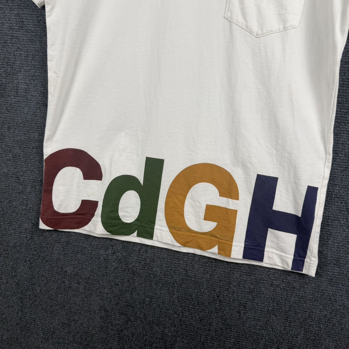 Comme des Garcons Comme des Garçons Homme"CdGH" Big Logo Pocket Tee (AD2017) Size US S / EU 44-46 / 1 - 4 Thumbnail