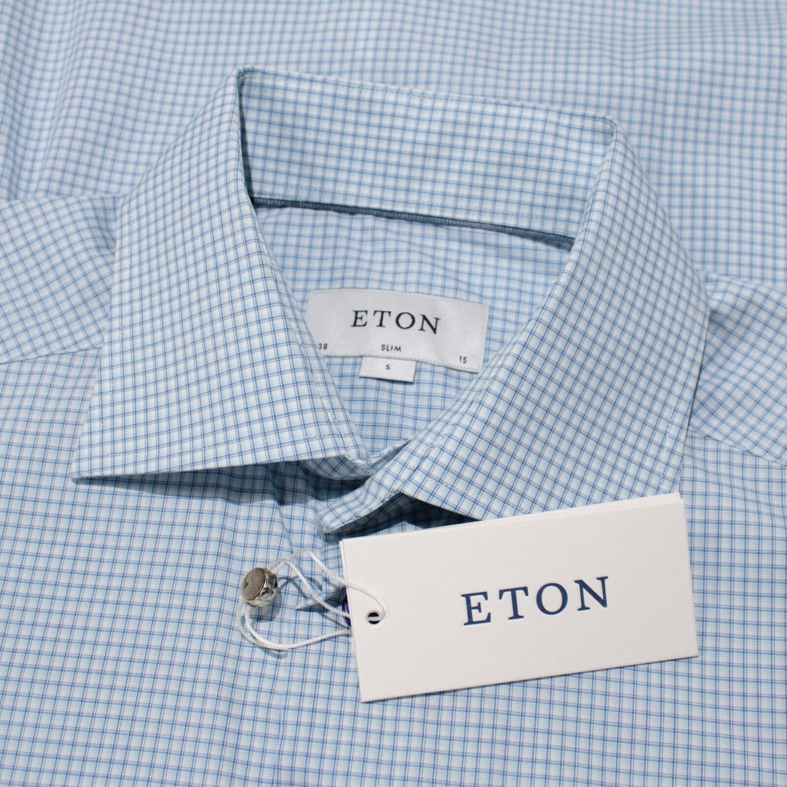 Eton Eton New with tags Shirt Size S US In Blue Size US S / EU 44-46 / 1 - 1 Thumbnail