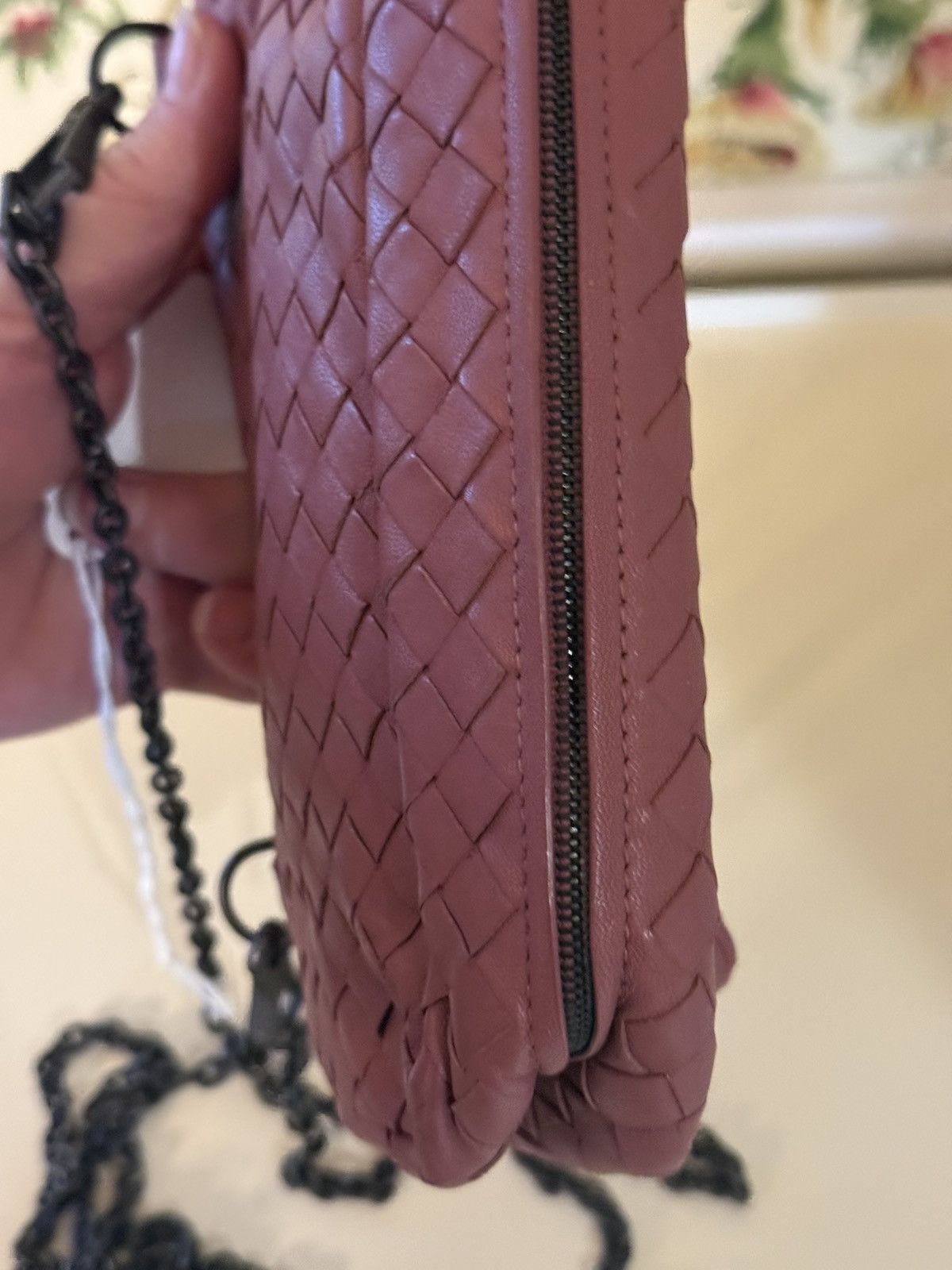 Bottega Veneta Bottega Veneta Pink Leather Crossbody Size ONE SIZE - 9 Thumbnail