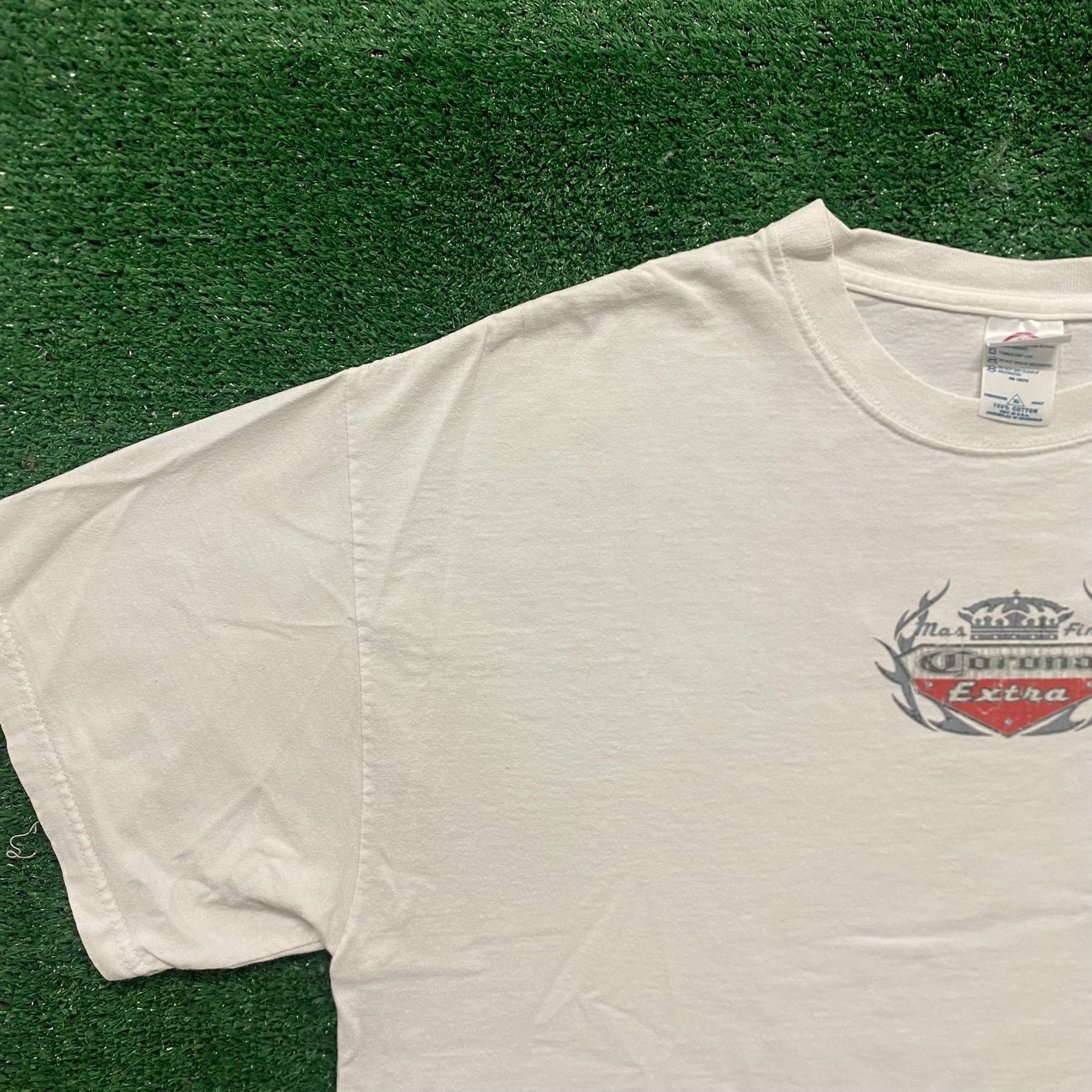 Vintage Vintage 90s Corona Extra Shirt Beach Pin Up Beer Chrome Tee Size US XL / EU 56 / 4 - 6 Thumbnail