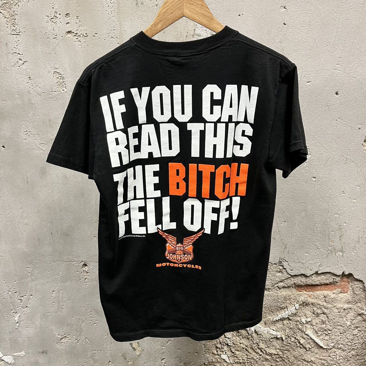 Big Johnson Vintage 1997 If You Can Read This Biker T-Shirt