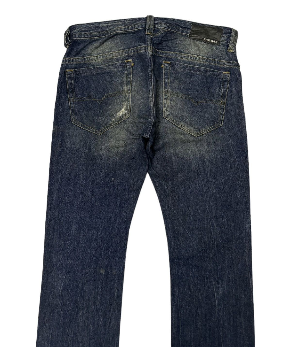 Diesel DIESEL CLAW MARK DISTRESSED SLIM SKINNY JEANS Size US 34 / EU 50 - 4 Thumbnail