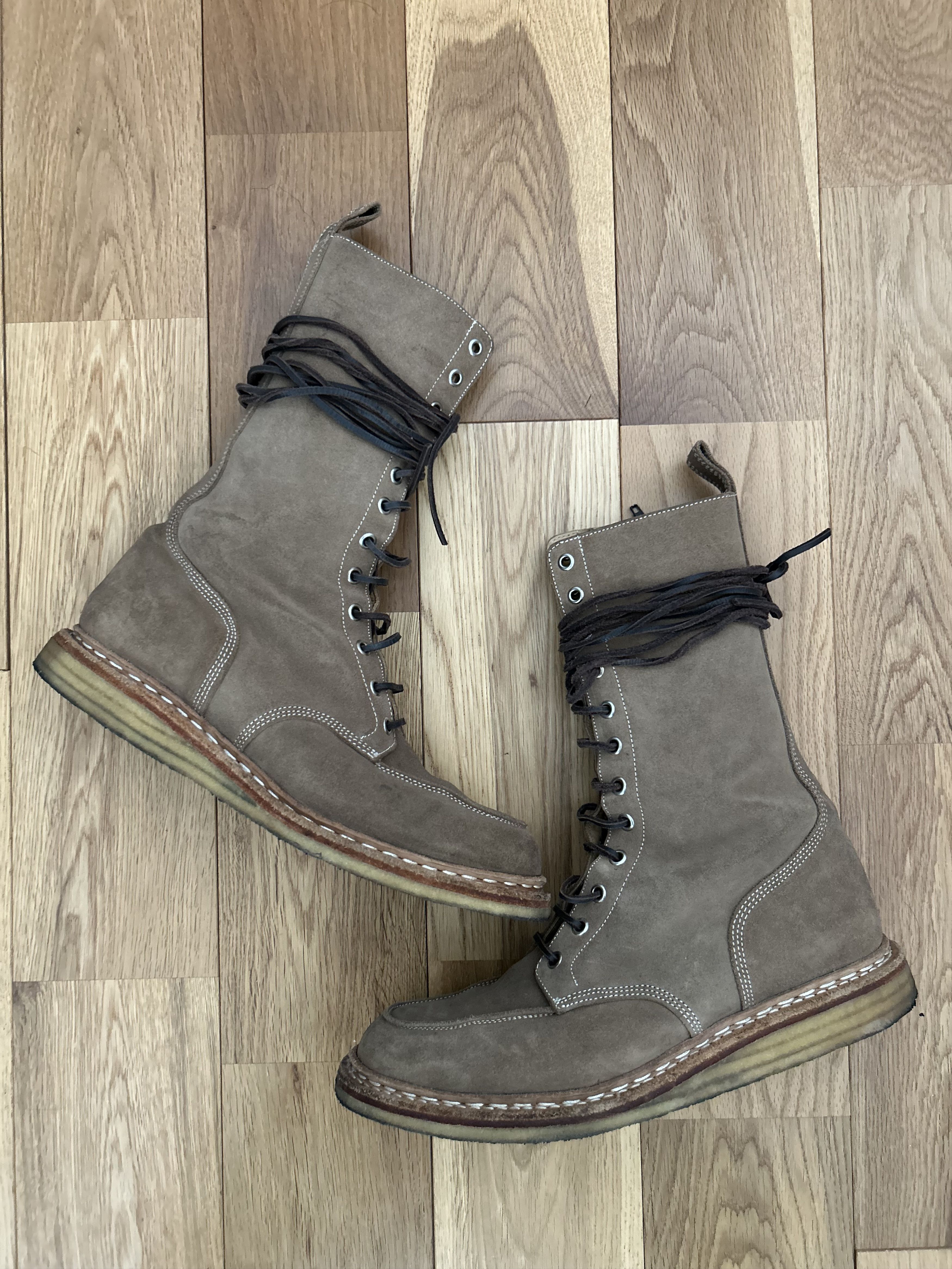 Balmain Balmain AW11 Brown Decarnin Era Ranger Boot | Grailed