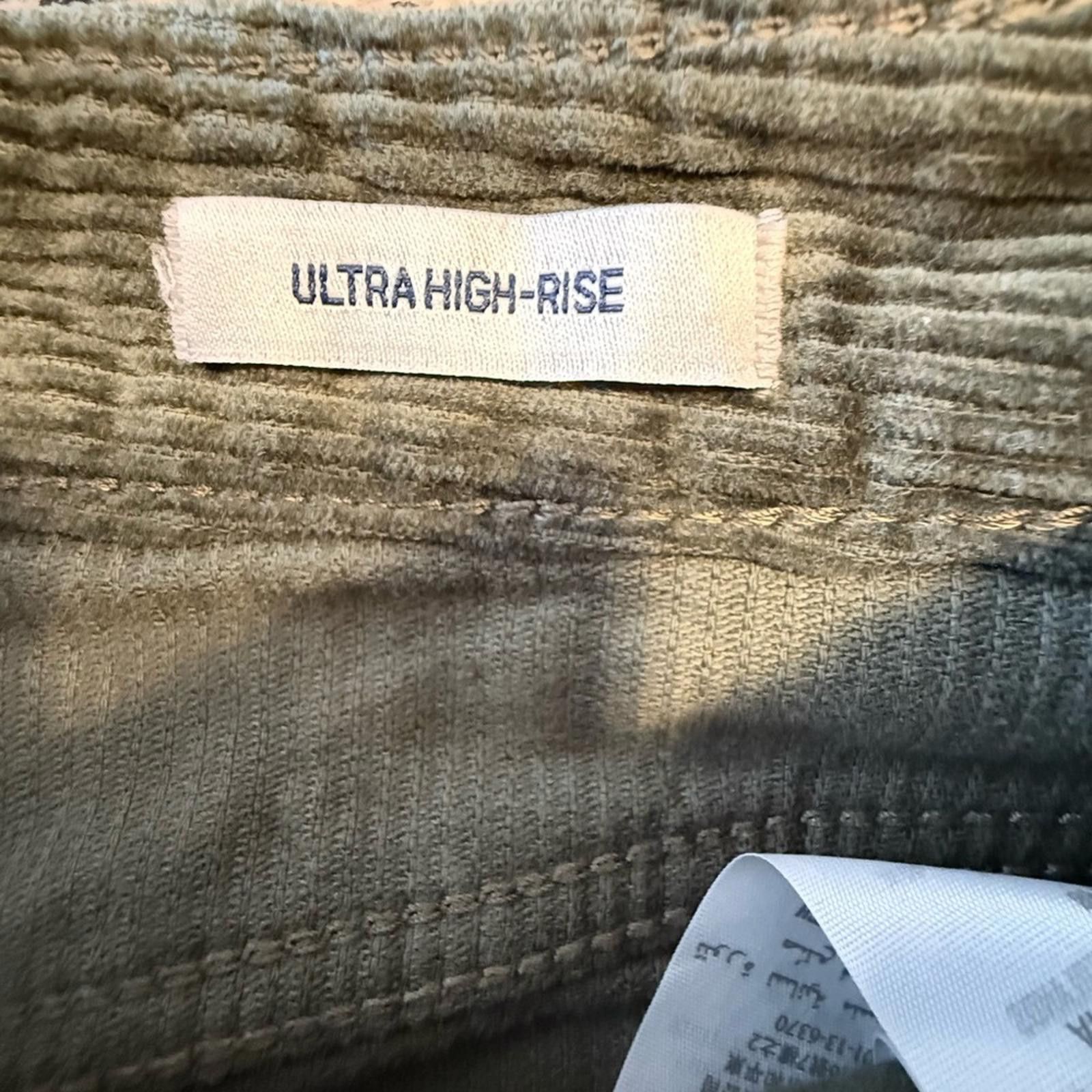 Other Hollister forest green corduroy mini skirt high rise SZ 1 Size 30" / US 8 / IT 44 - 6 Thumbnail