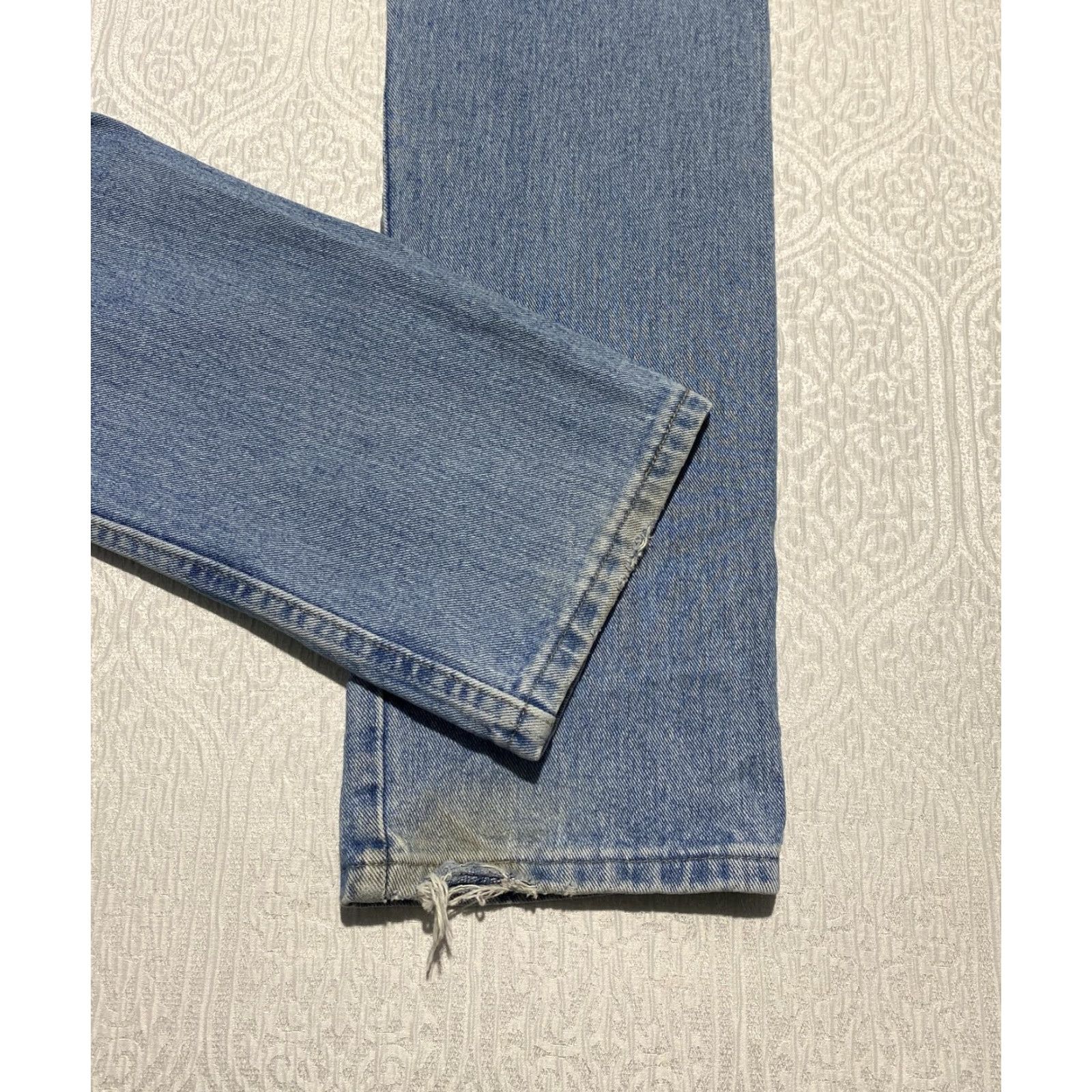 Wrangler VINTAGE Wrangler Jeans Mens 36x36 Blue 936ATW Slim Fit Cowboy Cut Denim Wrangler Cowboy Cut Jeans 36x36 Men Blue Denim Size US 36 / EU 52 - 4 Thumbnail