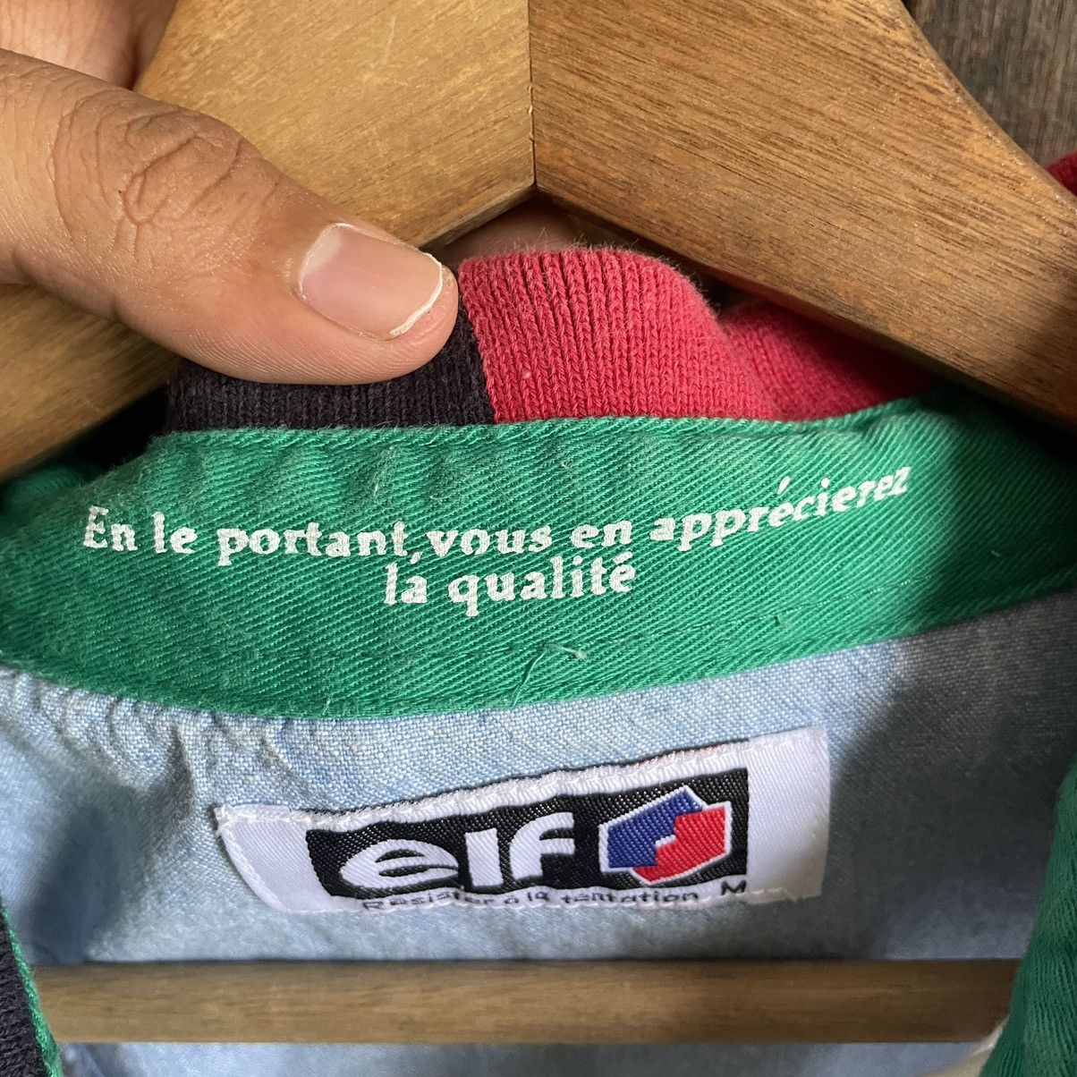 Vintage Vintage Elf lubricant Motorsport Polo Tee Size US M / EU 48-50 / 2 - 7 Thumbnail