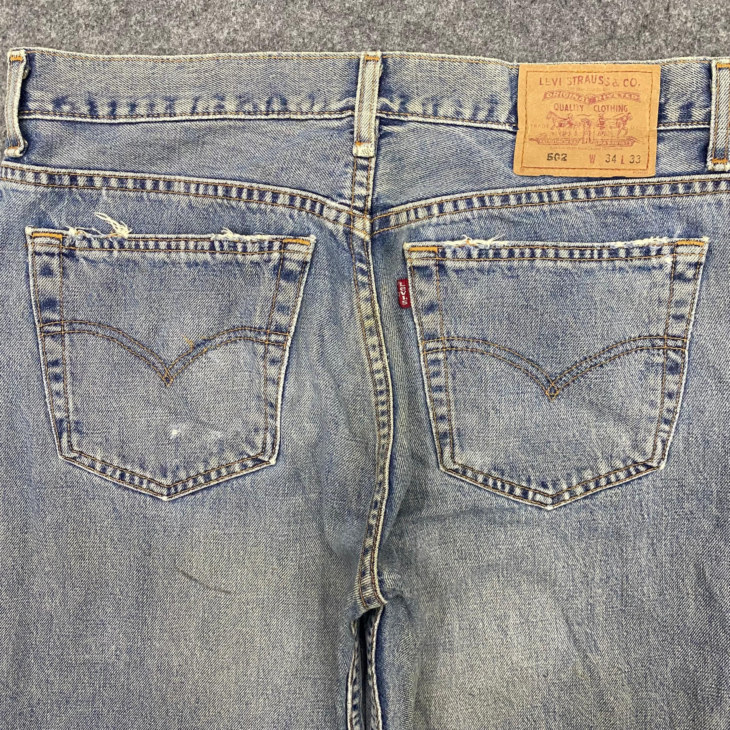 Levi's 💥Best Offer💥Vintage Levis 501 Distressed denim Size US 34 / EU 50 - 12 Thumbnail