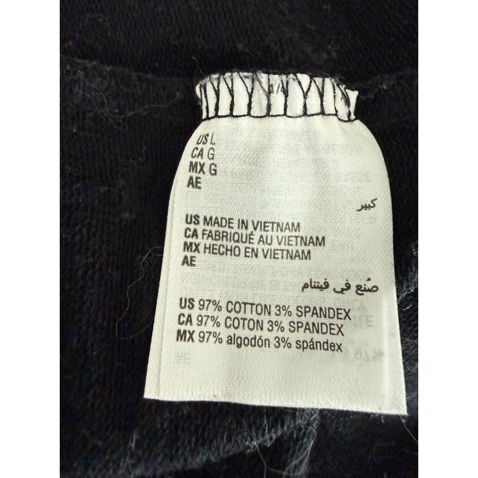 Other Karen Scott Sport Black Zip Front Hoodie Women L - D009 Size L / US 10 / IT 46 - 5 Thumbnail