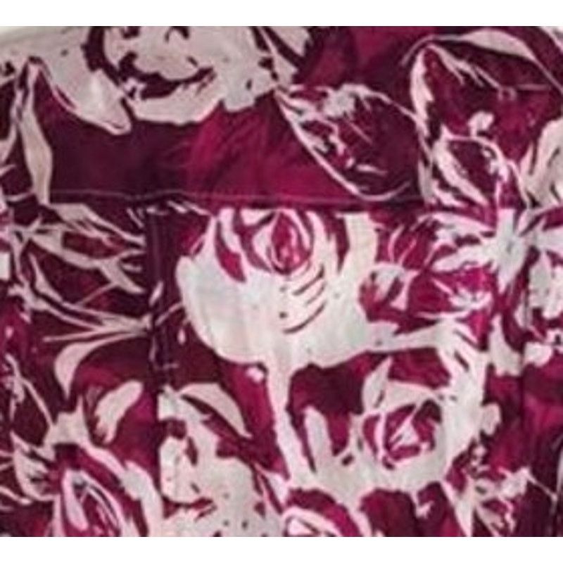 Other New York & Company Purple Floral Wrap Blouse | Sz XS Size XS / US 0-2 / IT 36-38 - 4 Thumbnail