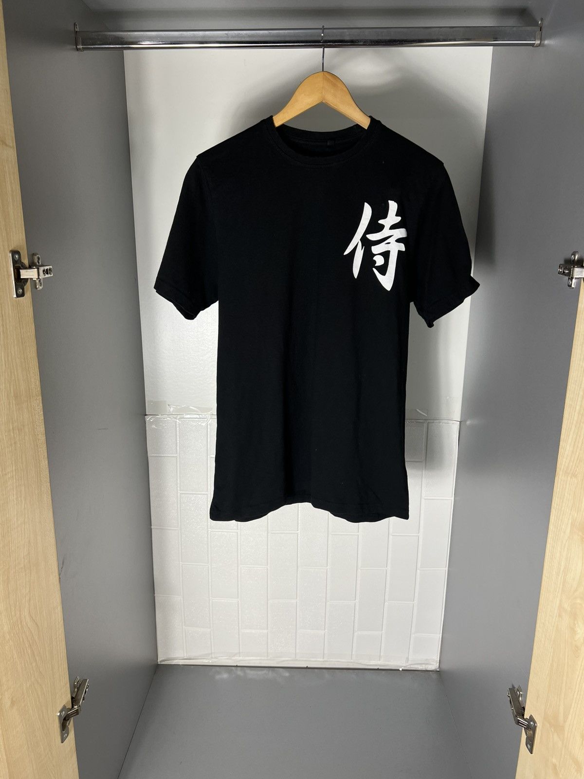 Japanese Brand VERY RARE YAKUZA SAMURAI DEMON MASK DOUBLE PRINTED T-SHIRT Size US L / EU 52-54 / 3 - 8 Thumbnail
