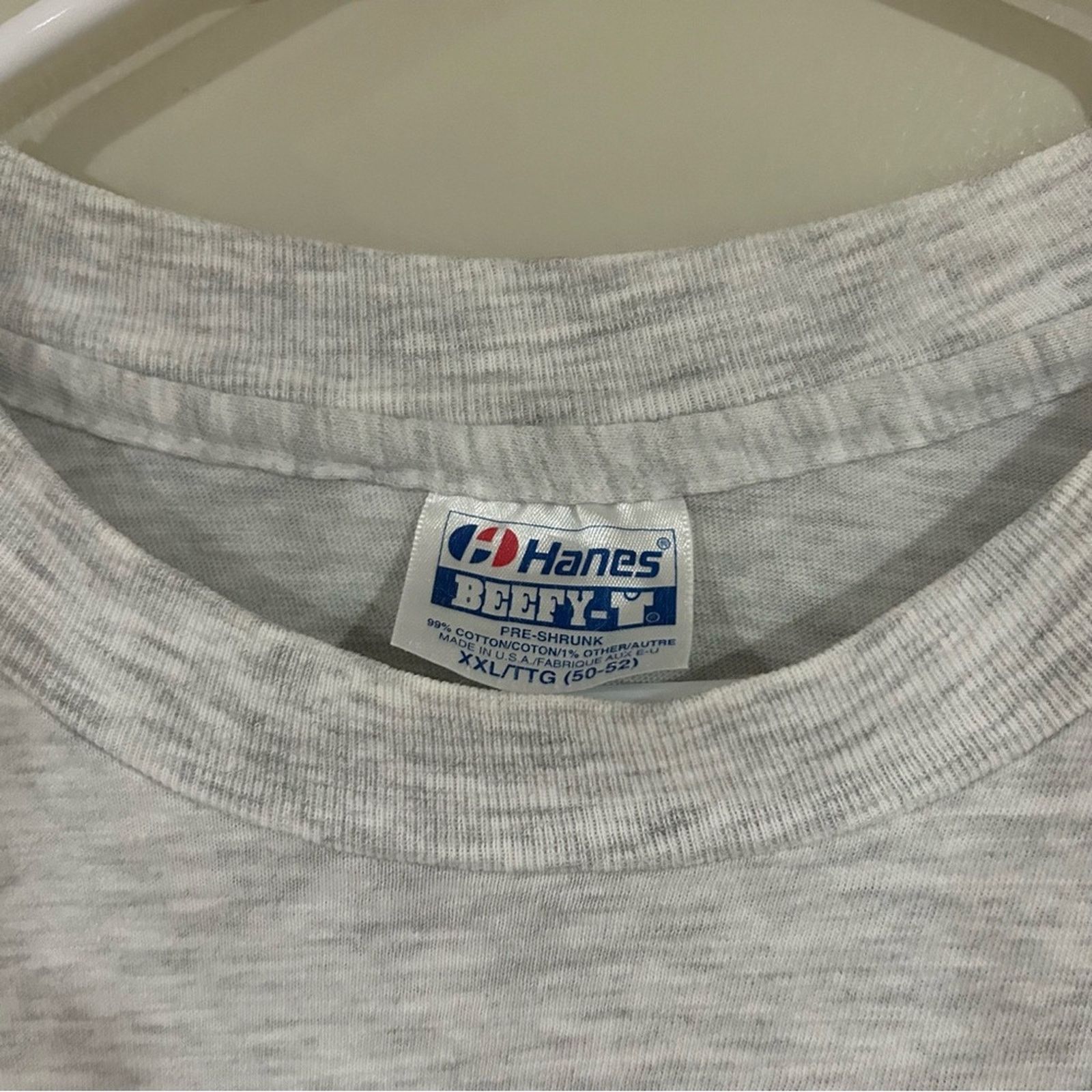 Hanes Vintage 1991 Just Ski It Winter Park Shirt Size US XXL / EU 58 / 5 - 3 Thumbnail