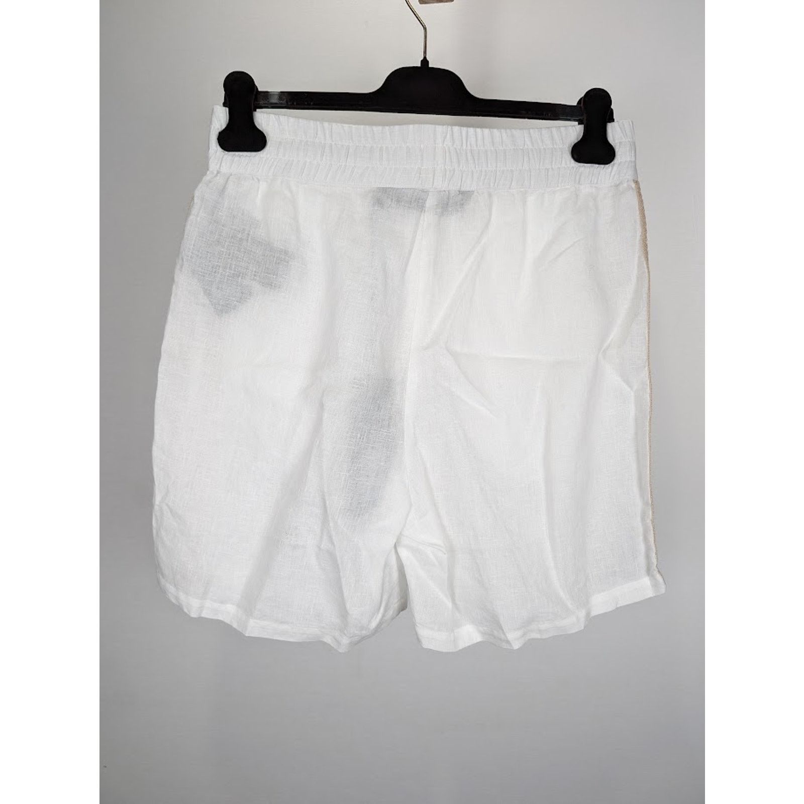 Palm Angels o1rshd1 PA Monogram Track Short in Off White/Black Size US 34 / EU 50 - 10 Thumbnail