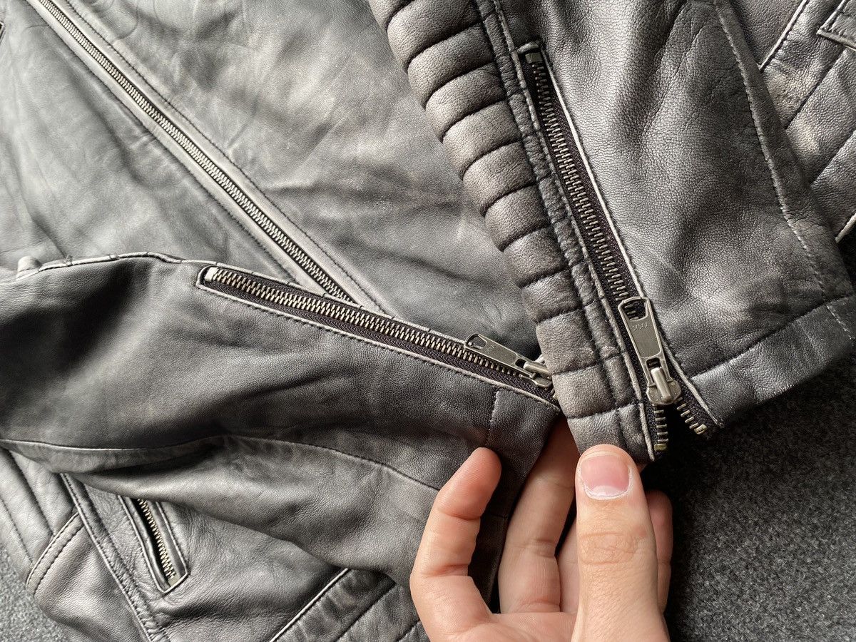 Japanese Brand 🔥Dirty 12 Opium Punk leather jacket racing moto mens m Size US M / EU 48-50 / 2 - 25 Thumbnail