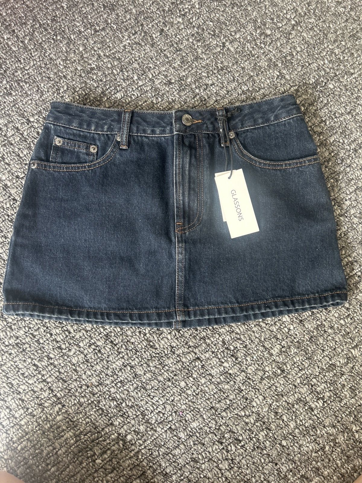 Other GLASSONS mini denim skirt Size 26" / US 2 / IT 38 - 1 Thumbnail