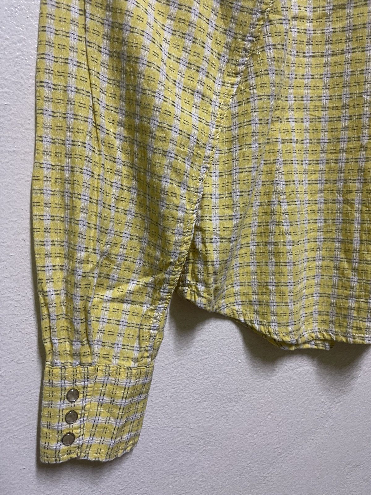 Levi's × Levi's Vintage Clothing Levis For Women Western Shirt Snap Button Size M / US 6-8 / IT 42-44 - 10 Thumbnail