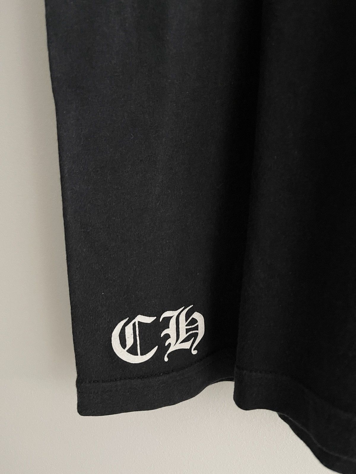Chrome Hearts STEAL! 2010s Chrome Hearts Half Heart Crosses Pocket Tee Size US M / EU 48-50 / 2 - 6 Thumbnail
