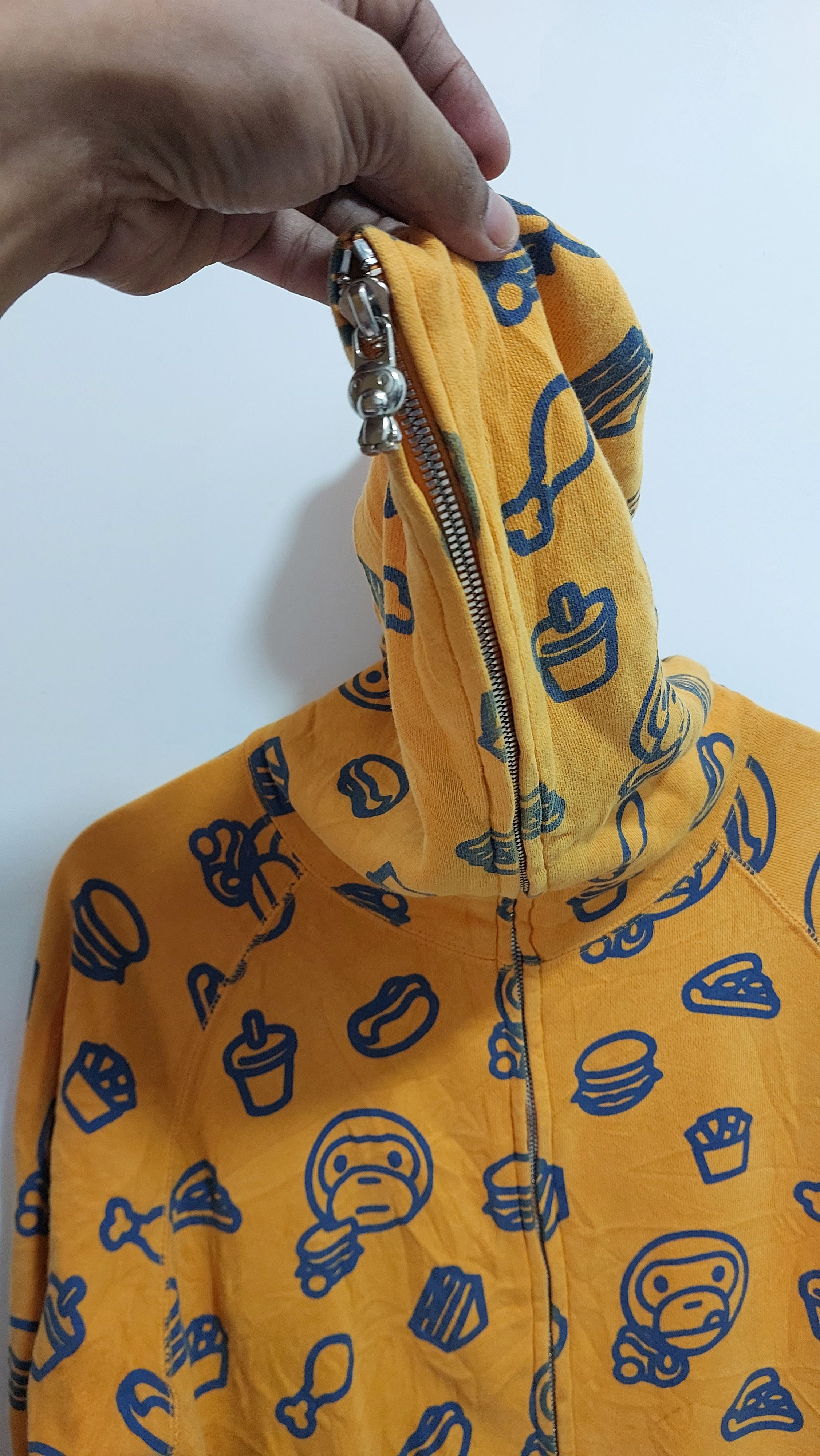 Bape BABY MILO A BATHING APE BAPE HOODIE FULL ZIPPER Size S / US 4 / IT 40 - 10 Thumbnail