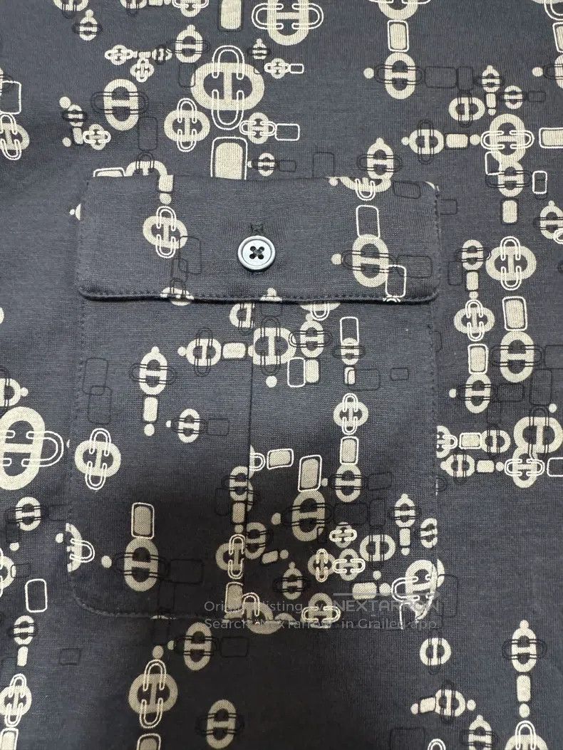 Hermes Hermes Short-sleeved classic pattern design Size US M / EU 48-50 / 2 - 9 Thumbnail