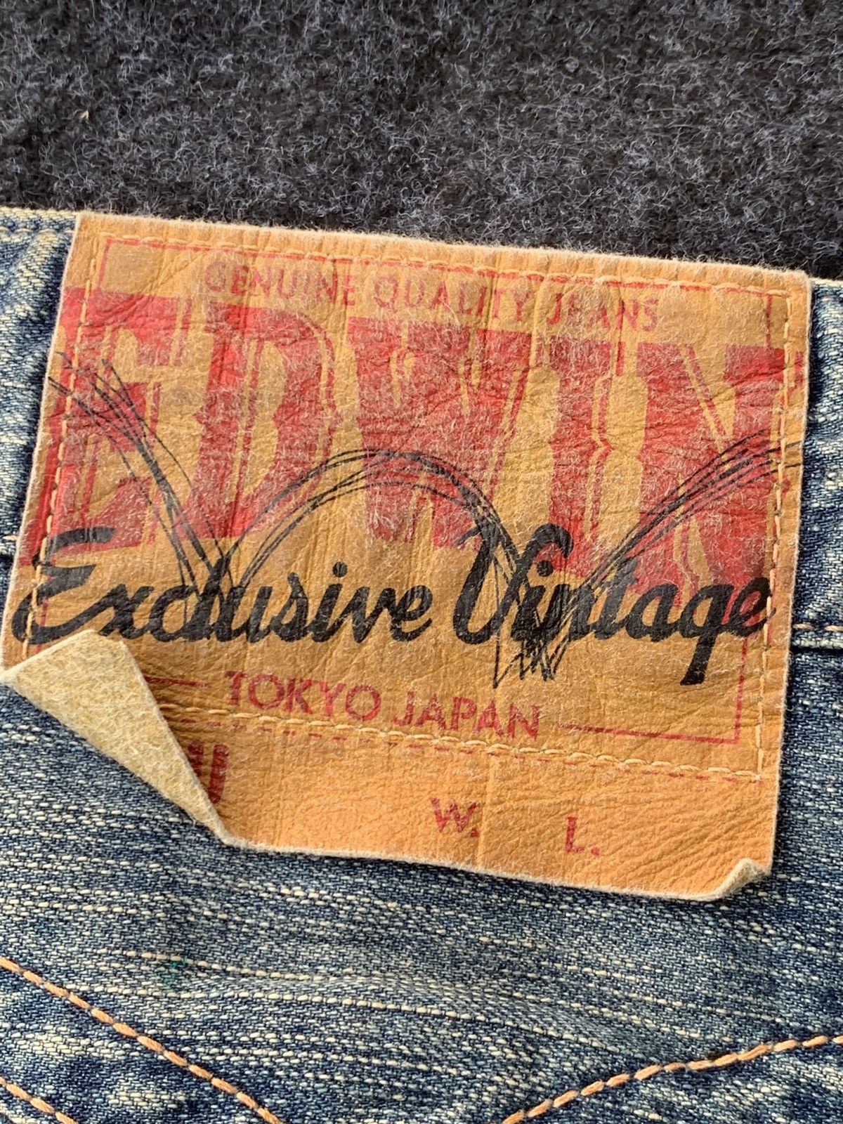 Edwin Edwin exclusive vintage Tokyo Japan. Size US 34 / EU 50 - 5 Thumbnail