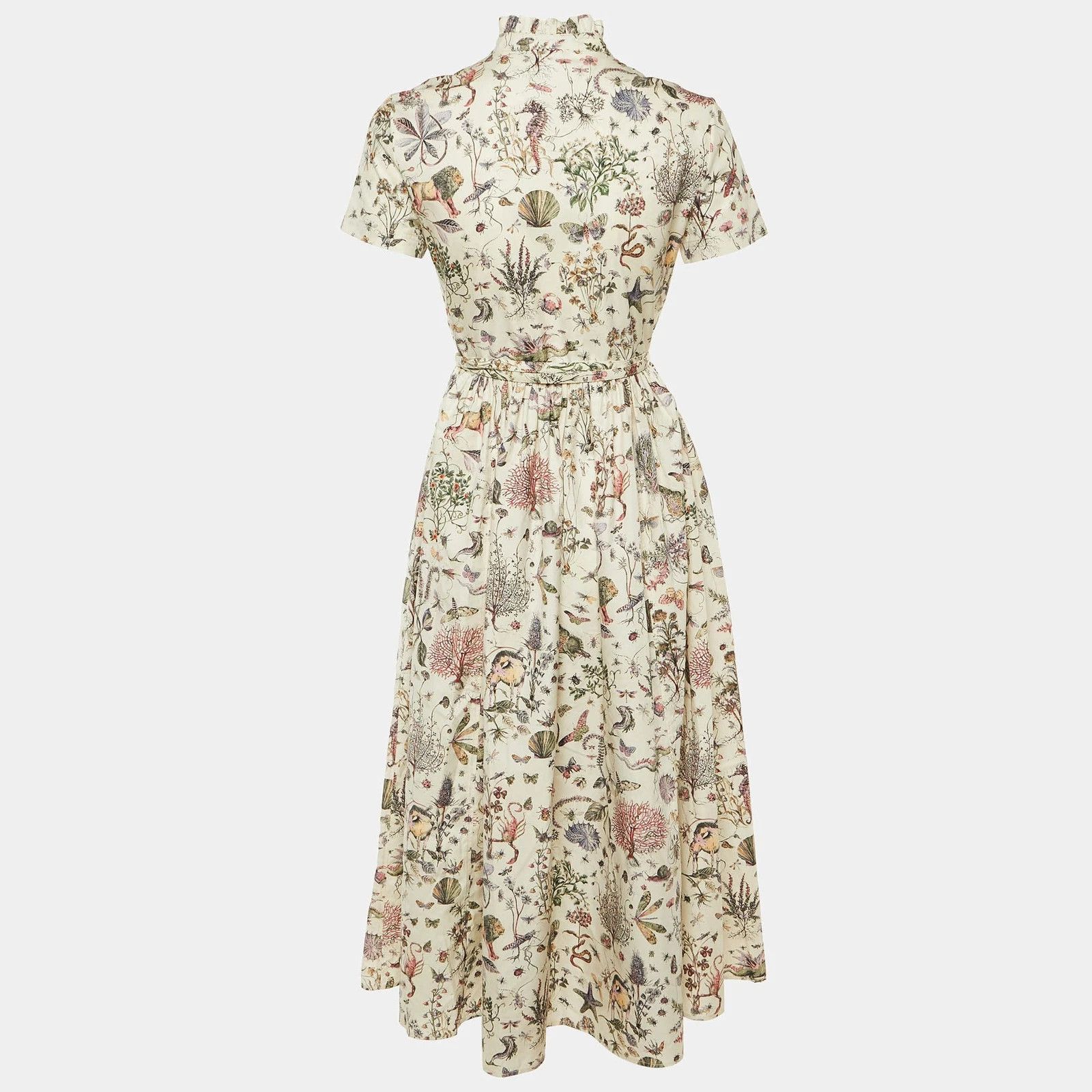 Dior o1bcso1str0126 Dress in White Size XXL / US 16-18 / IT 52-54 - 2 Thumbnail