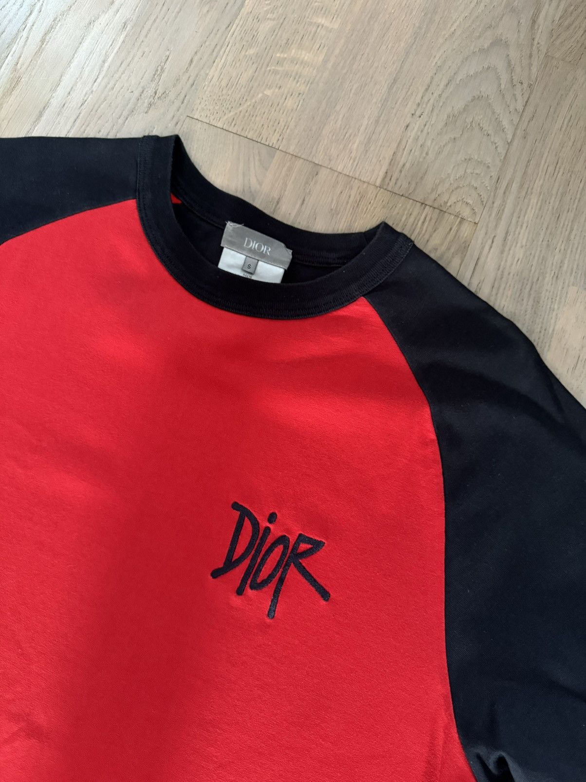 image of Dior Reversible Tshirt See Sizes In Photos By Tape Measure in Bad Ass, Men's (Size Small)