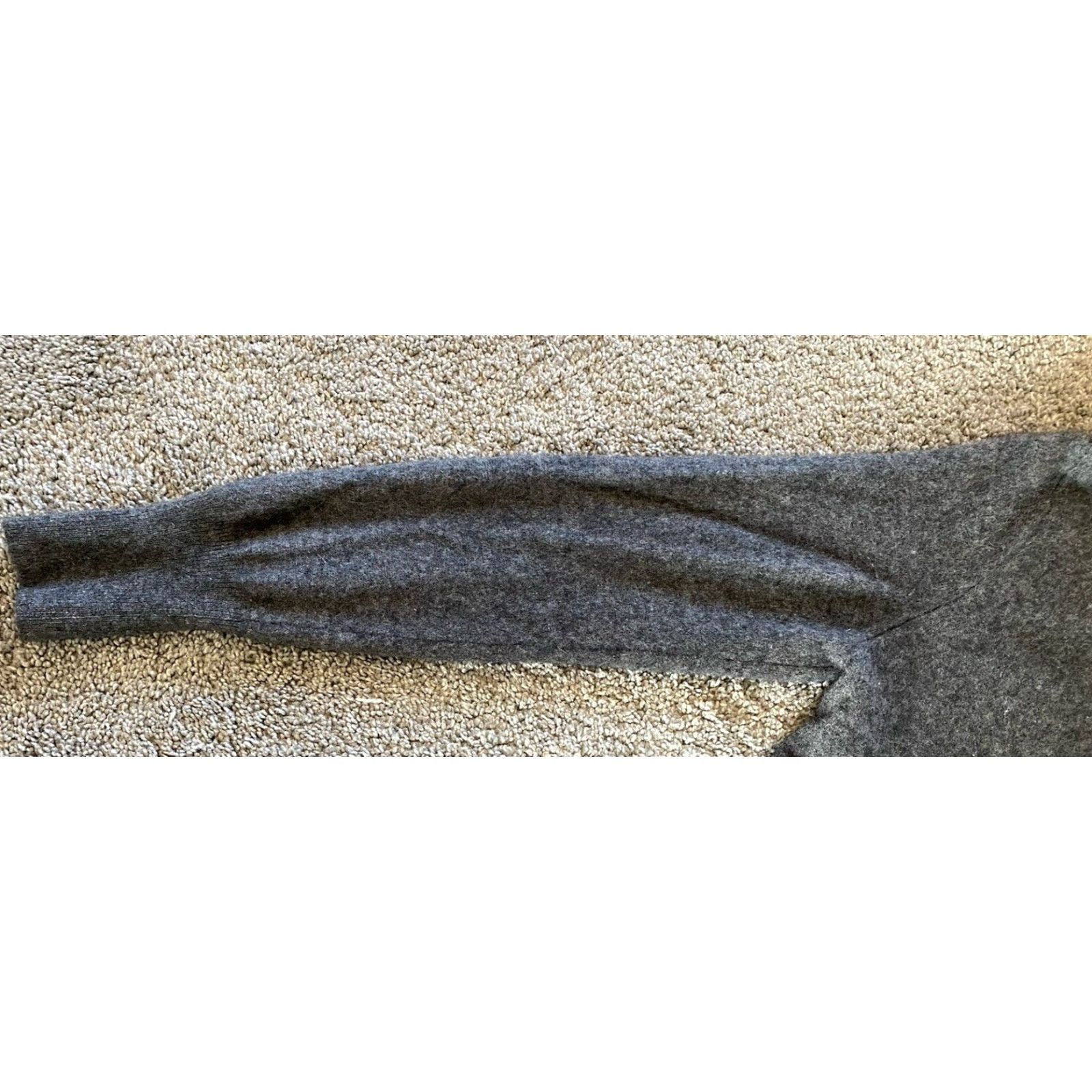 Vintage Katherine Kelly Cashmere Turtleneck Gray Women’s M Sweater Pullover Size M / US 6-8 / IT 42-44 - 7 Thumbnail