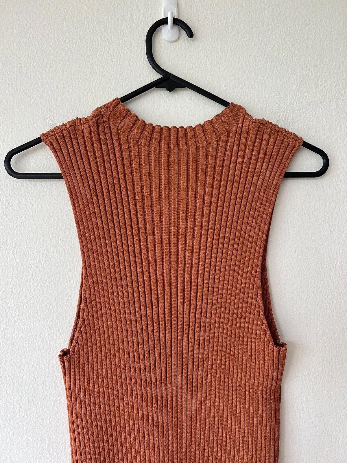 Dion Lee New dion lee rib slash top rib tank singlet large saddle tan Size L / US 10 / IT 46 - 5 Thumbnail
