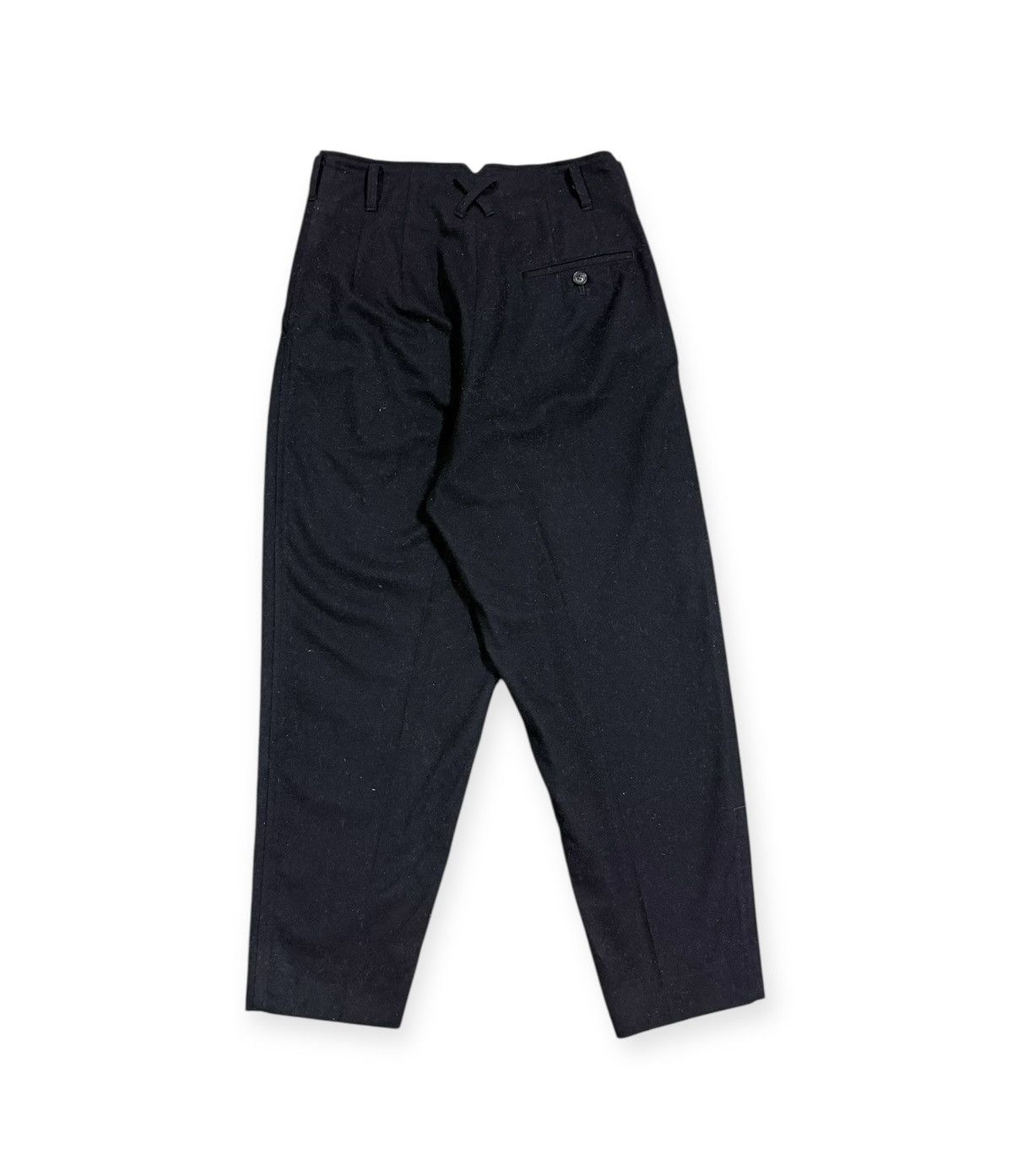 Yohji Yamamoto Vtg🔥80’s Y’s Wool Balloon Gabardine Og Pants Size US 29 - 2 Thumbnail