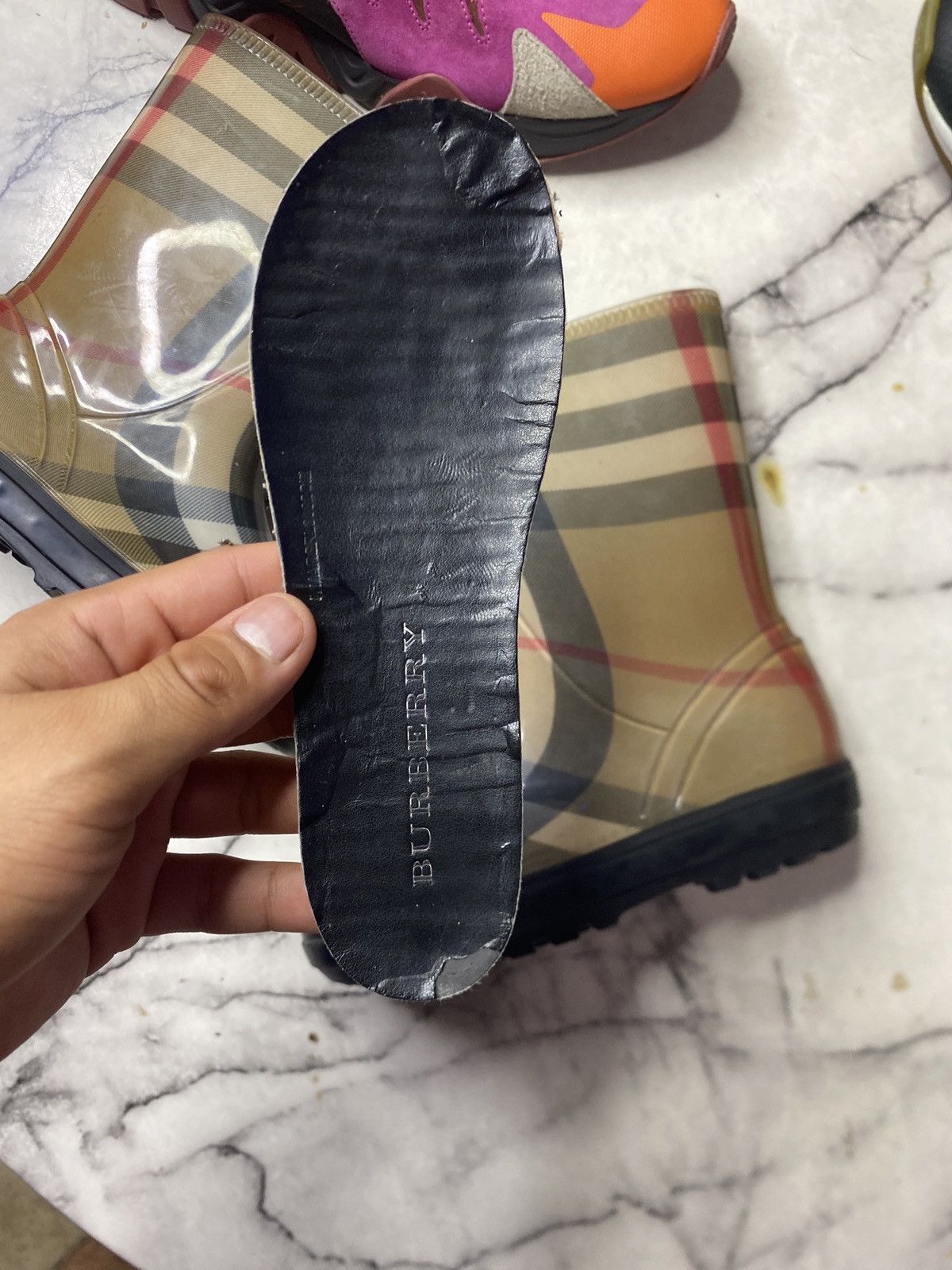 Burberry Burberry booties monogram print Size US 5 / IT 35 - 9 Thumbnail