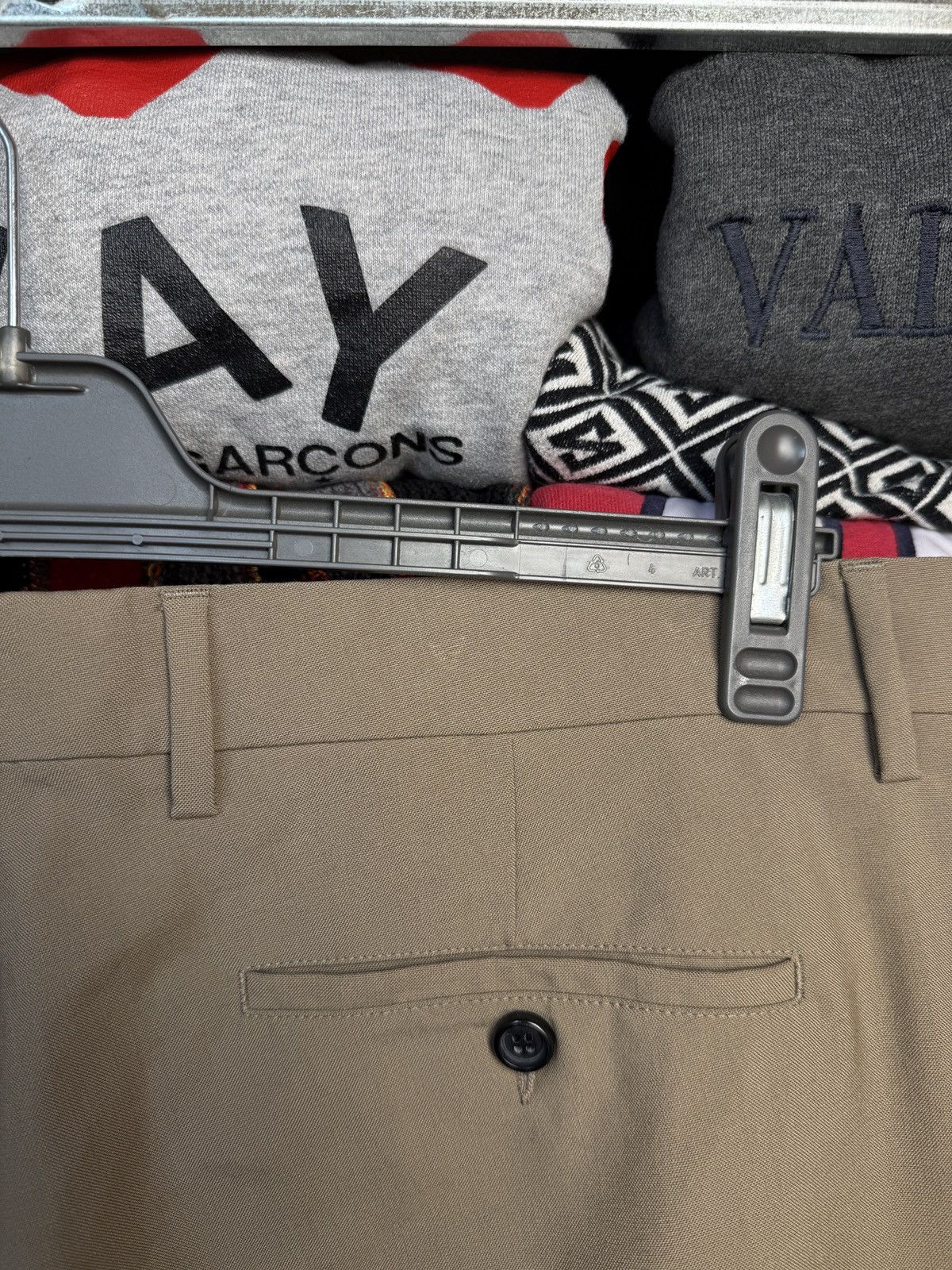 AMI AMI Beige Casual Pants Size US 34 / EU 50 - 9 Thumbnail