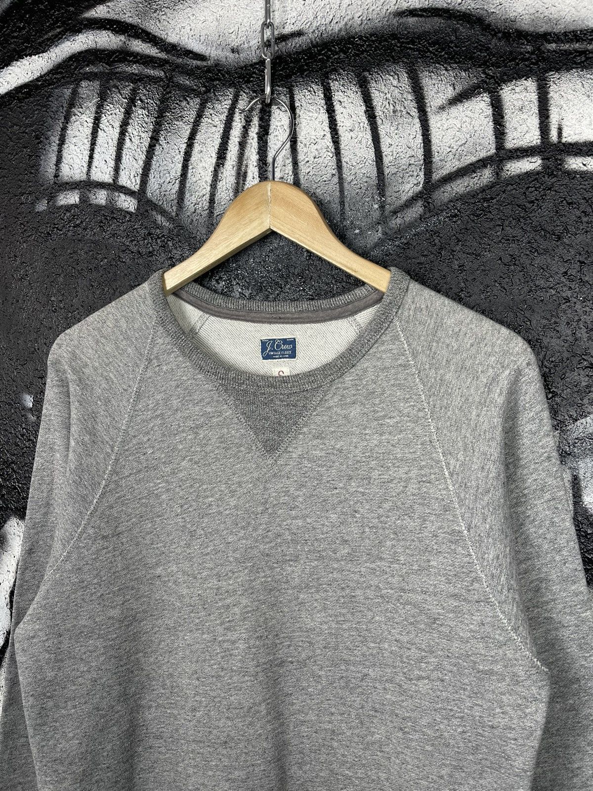 J.Crew × Vintage J.Crew Vintage Solid Grey Sweatshirt Men’s Size S Size US S / EU 44-46 / 1 - 3 Thumbnail