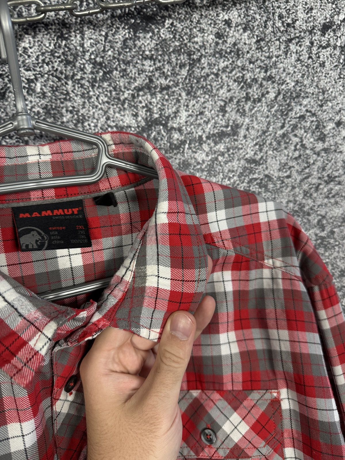 Mammut Mammut Long Sleeve Plaid Shirt Button Up Travel Outdoor 2XL Size US XXL / EU 58 / 5 - 12 Thumbnail