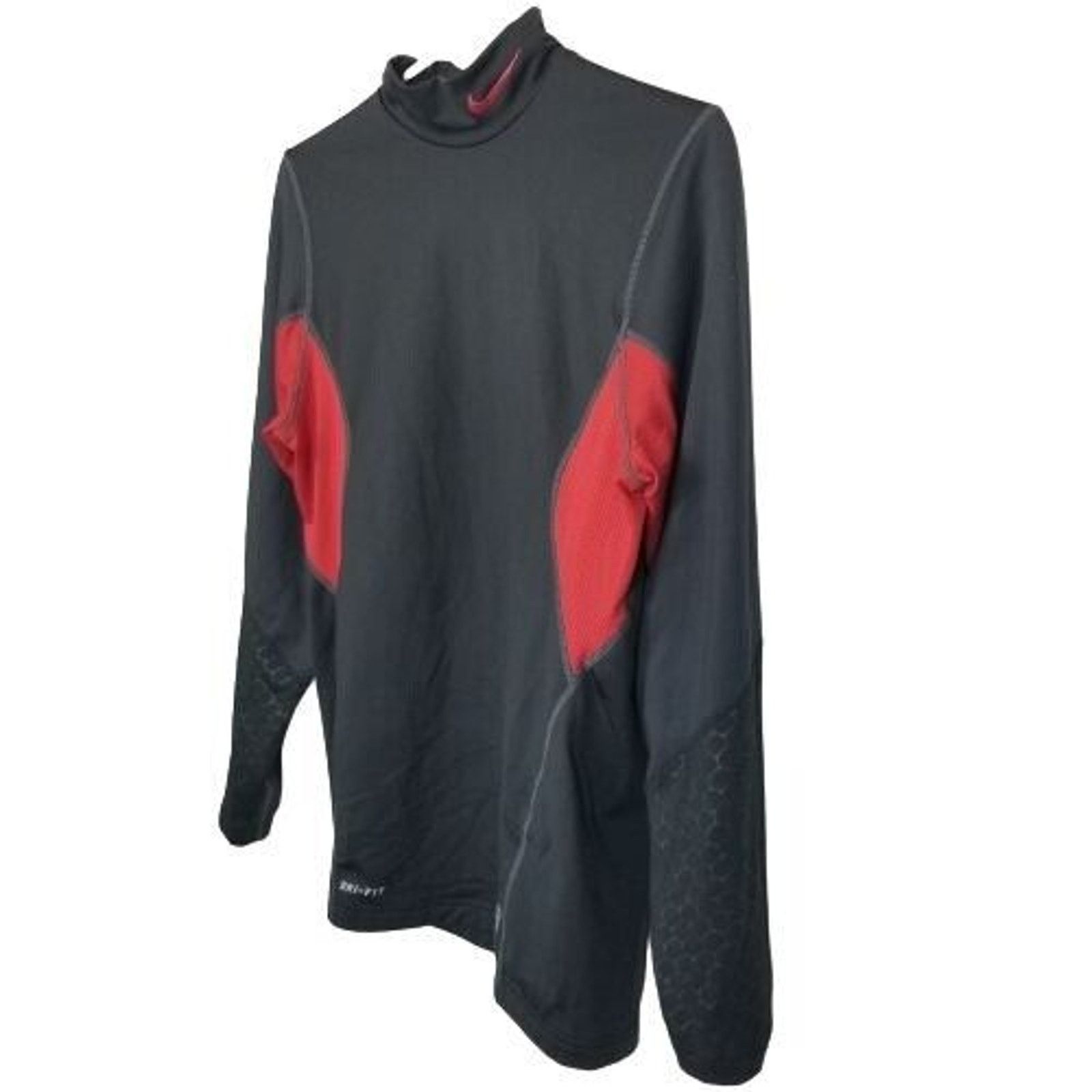 Nike Nike Pro Combat Mens Fitted Athletic Top S Dri-Fit Stretch Size US S / EU 44-46 / 1 - 9 Thumbnail