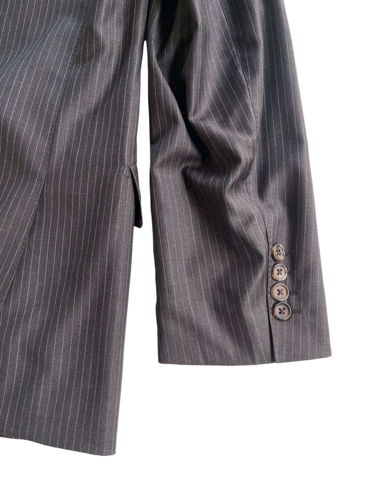Ermenegildo Zegna Paul Smith X Ermenegildo Zegna Stripe Coat Blazer Size US M / EU 48-50 / 2 - 3 Thumbnail