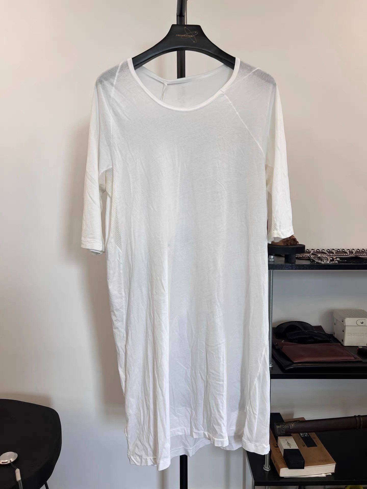 11 By Boris Bidjan Saberi 11by BBS Camouflage Sheer Insert T-Shirt K35 Size US XXL / EU 58 / 5 - 2 Thumbnail