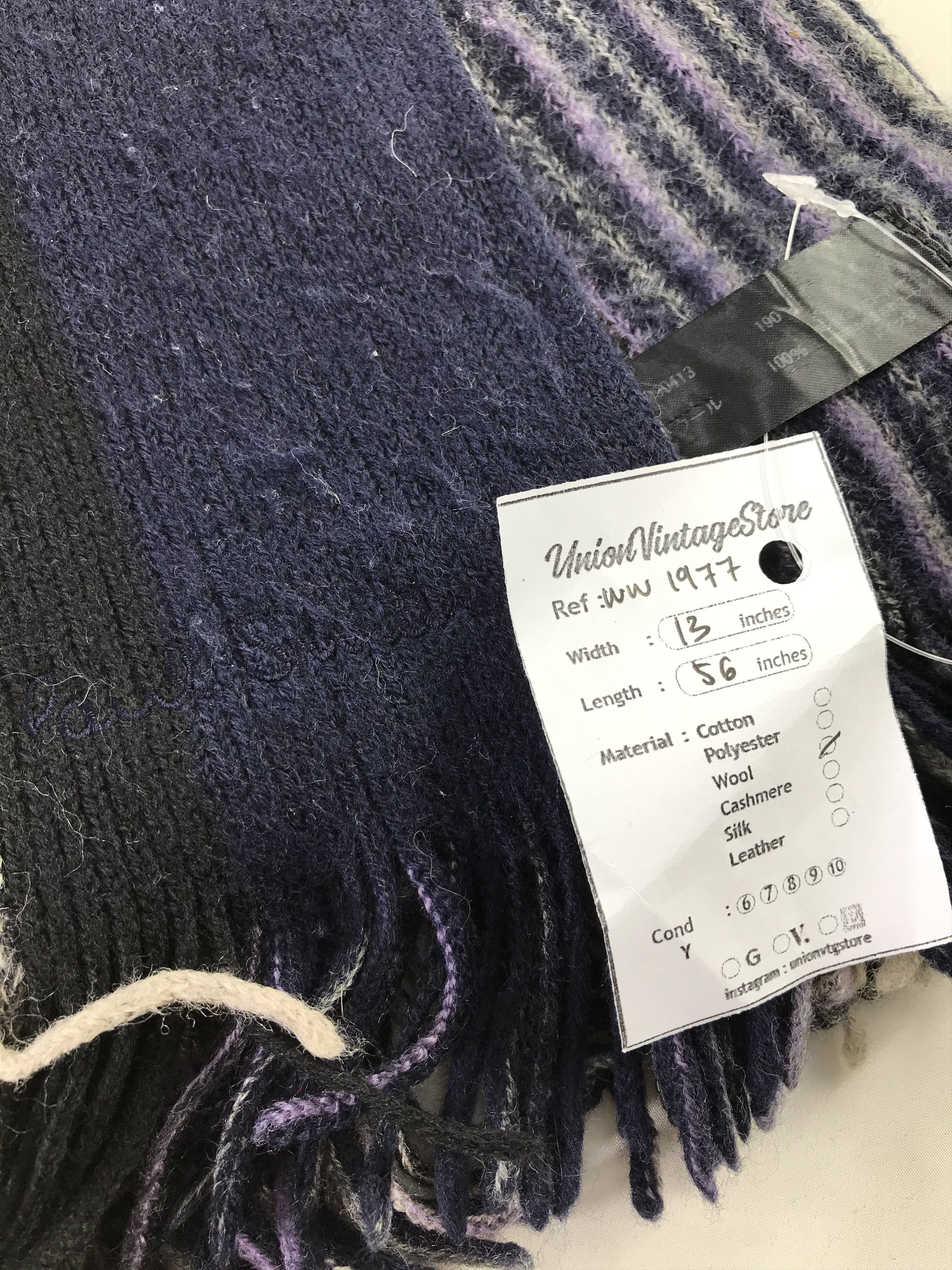 Paul Smith × Vintage Paul Smith Scarf / Muffler / Neckwear - WW1977 Size ONE SIZE - 5 Thumbnail