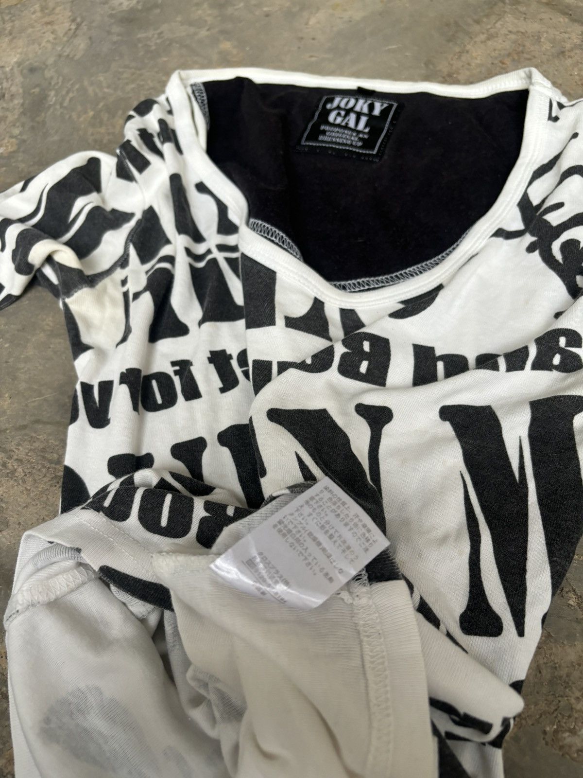 Hysteric Glamour × Japanese Brand Y2k Joky gal Ready Bass Full Print Longsleeve Size US S / EU 44-46 / 1 - 7 Thumbnail