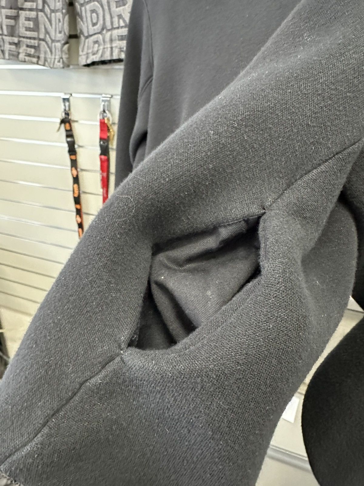 Sacai SACAI CINCHED DRAWSTRING CROPPED SWEATSHIRT Size US S / EU 44-46 / 1 - 5 Thumbnail