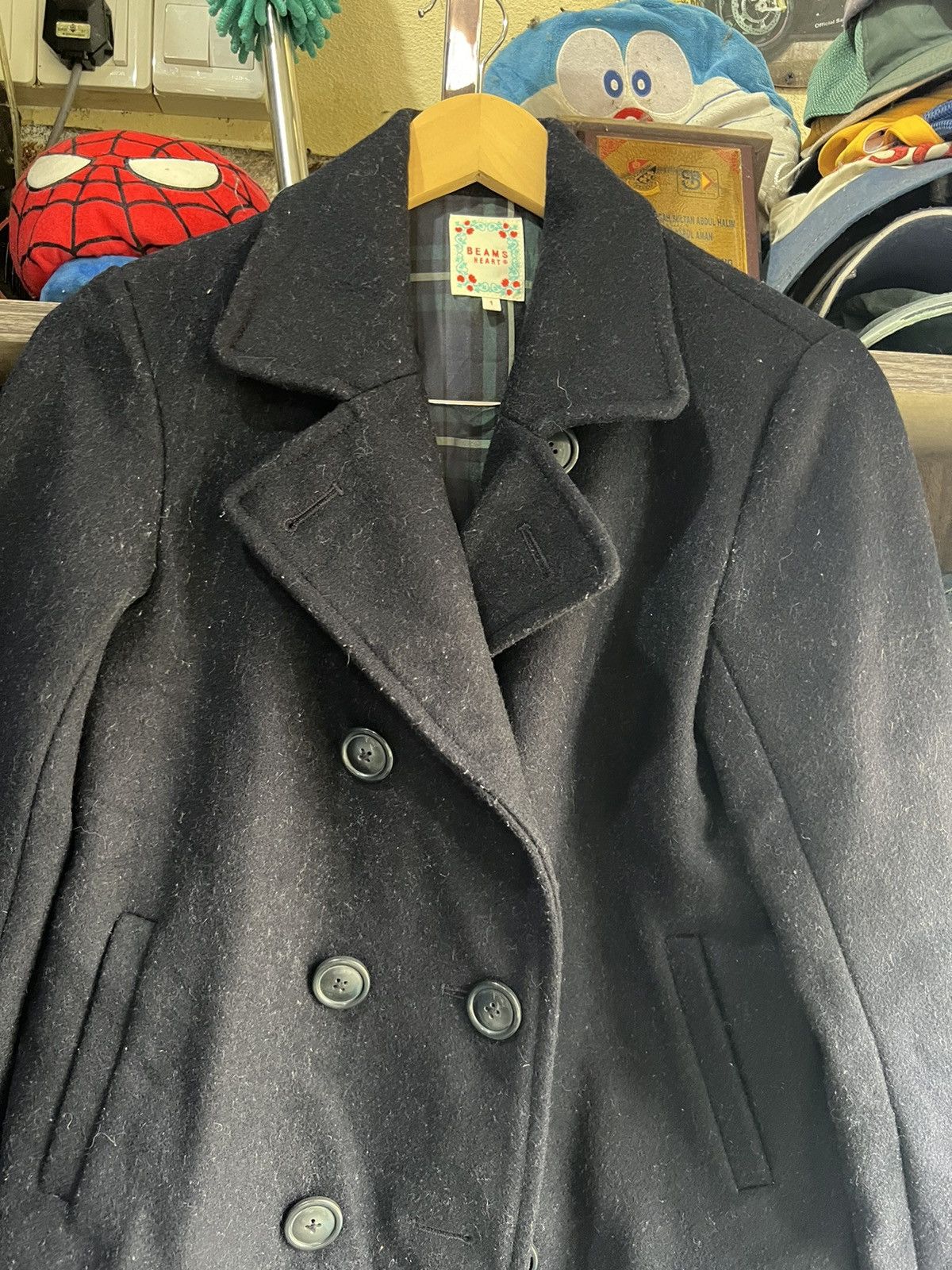 Beams Plus 🔥Beams Heart Double Breasted Peacoat Size M / US 6-8 / IT 42-44 - 8 Thumbnail